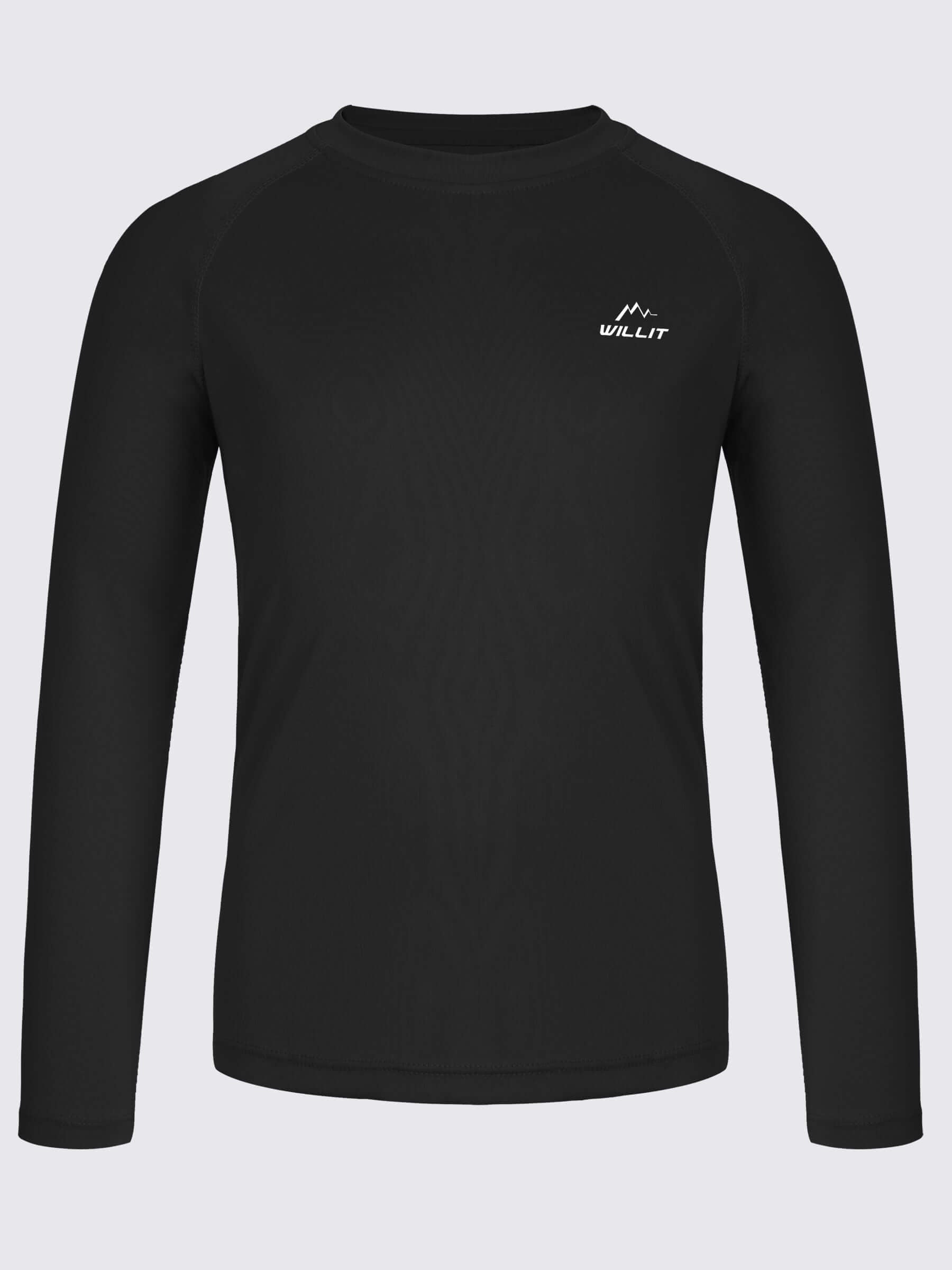 Boy's Long Sleeve Rash Guard Swim Shirts - Image 8