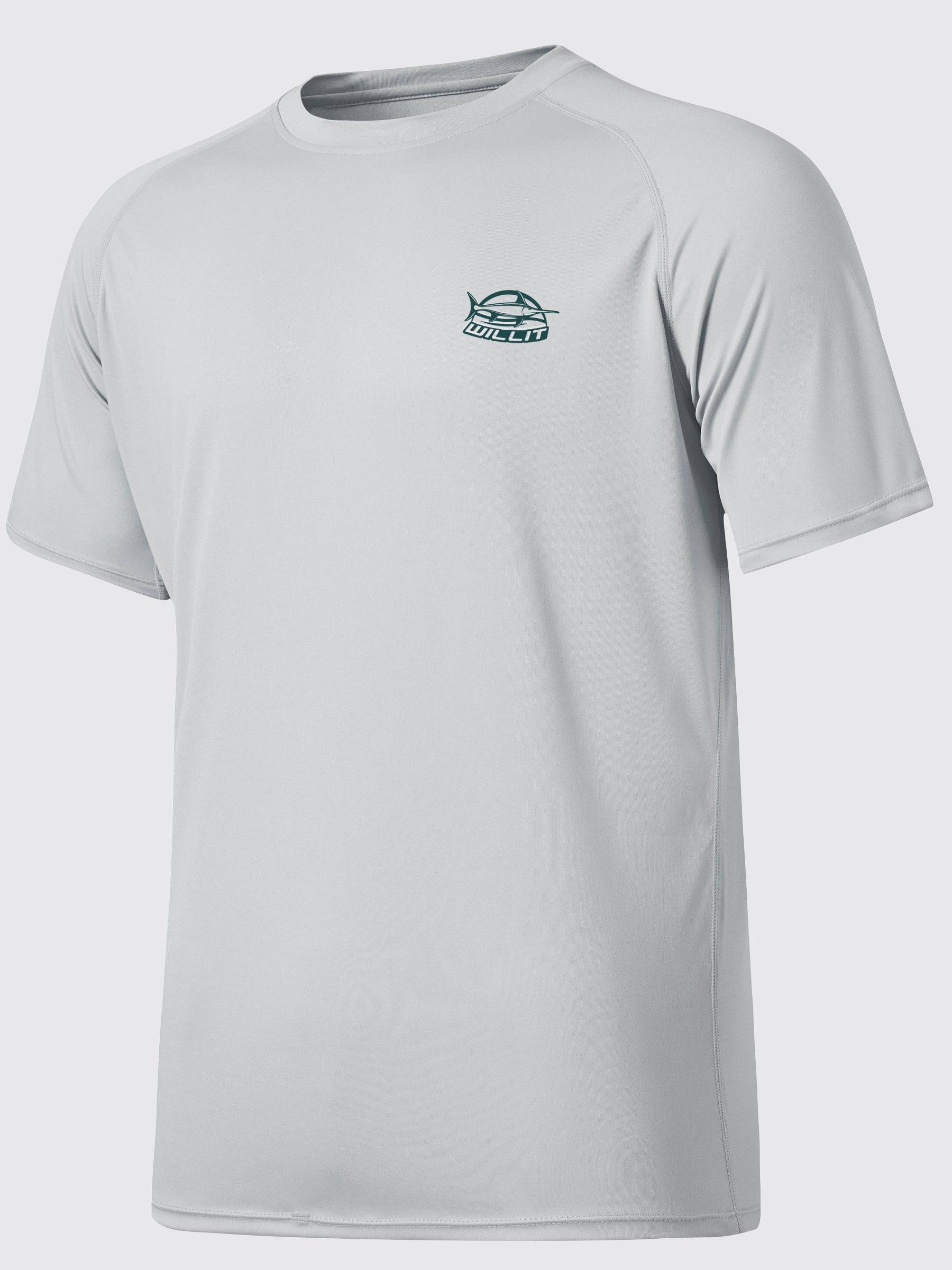 Men's Sun Protection Crew Neck T-Shirt - Image 37