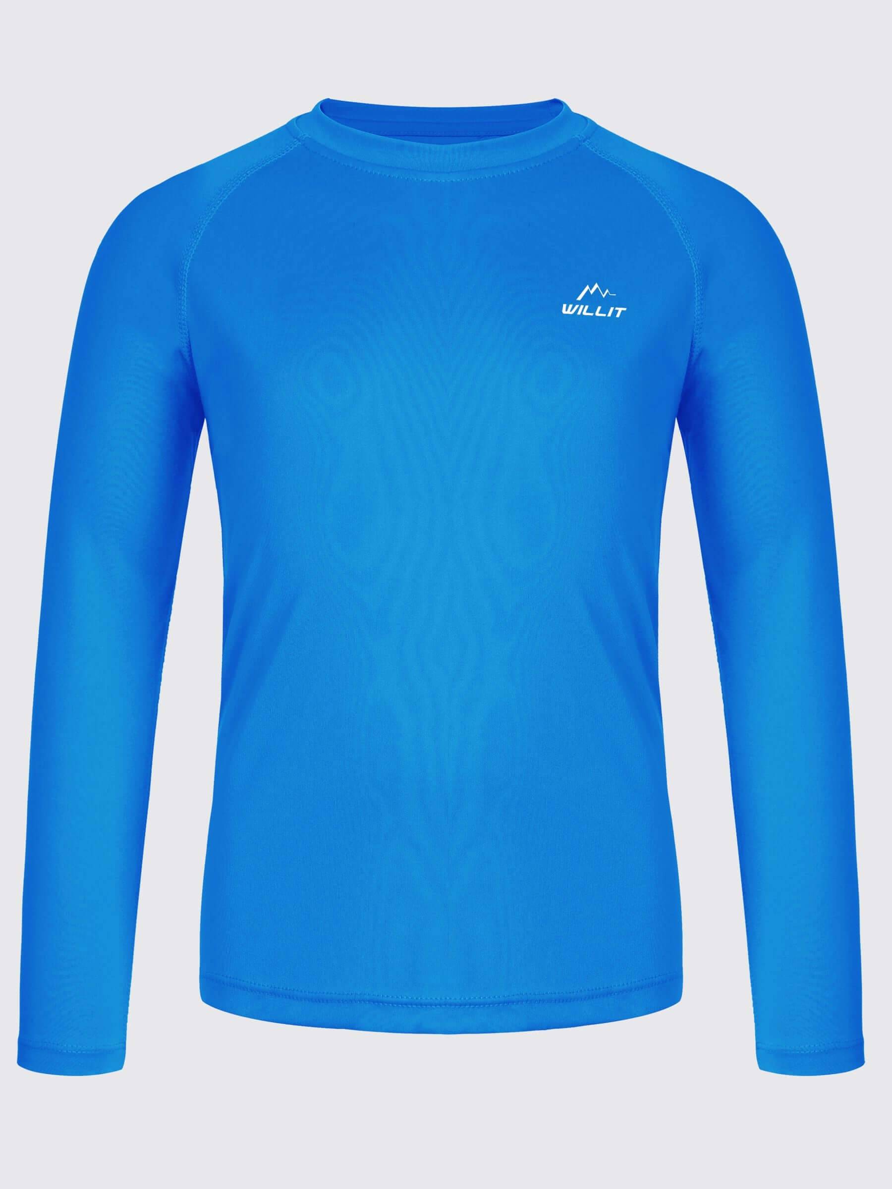 Boy's Long Sleeve Rash Guard Swim Shirts - Image 23