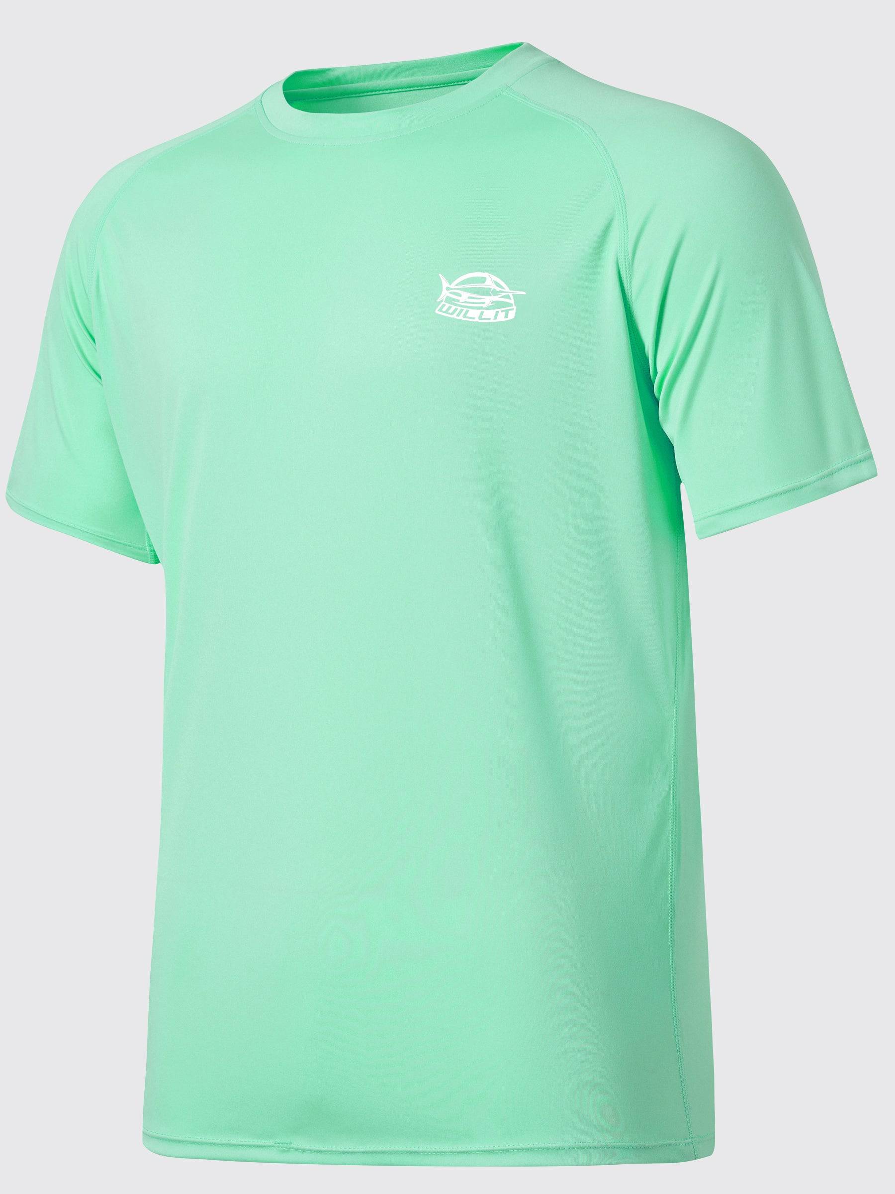 Men's Sun Protection Crew Neck T-Shirt - Image 41