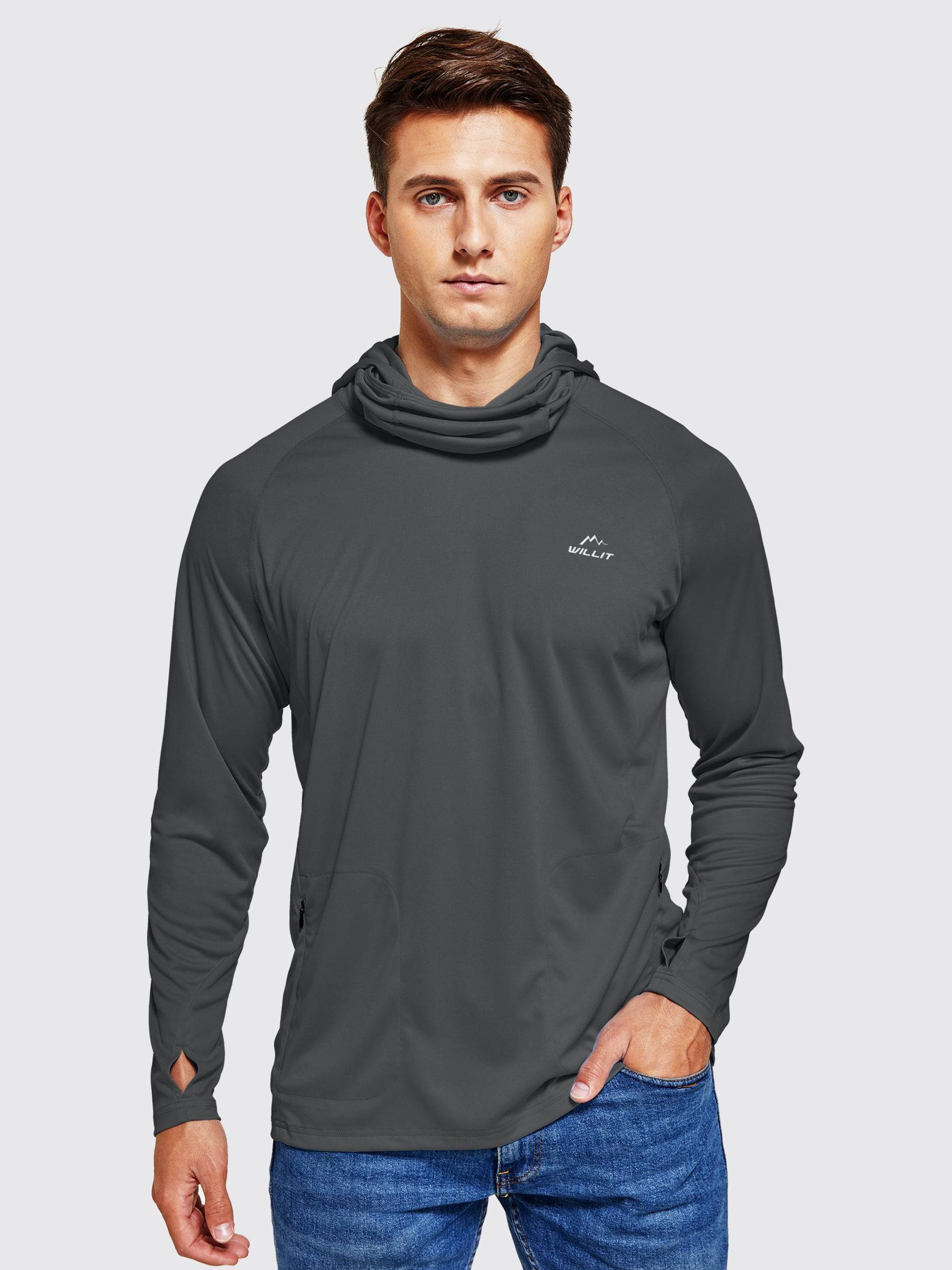 Men's Sun Protection Hoodie UPF 50+ - Image 30