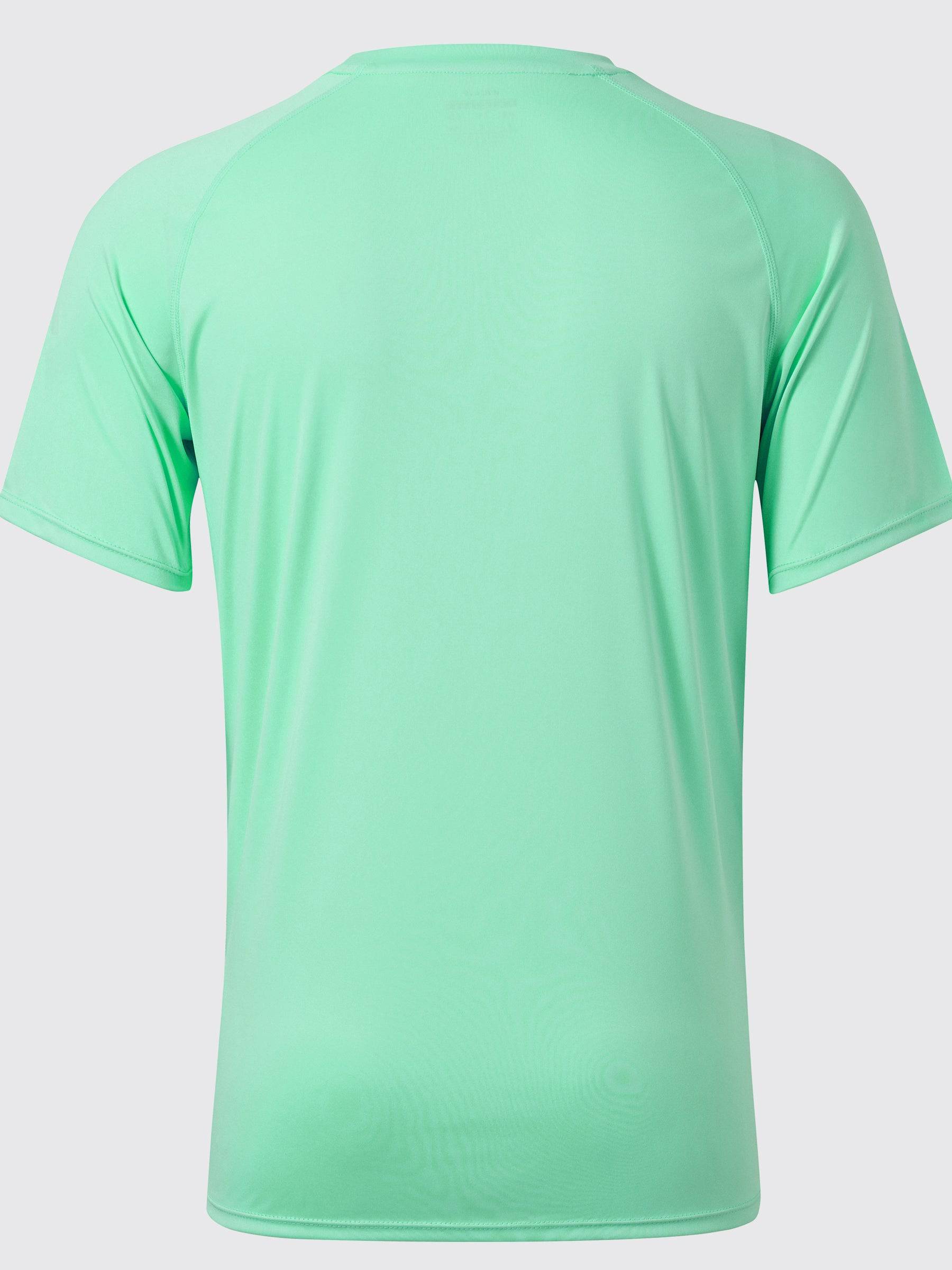 Men's Sun Protection Crew Neck T-Shirt - Image 42