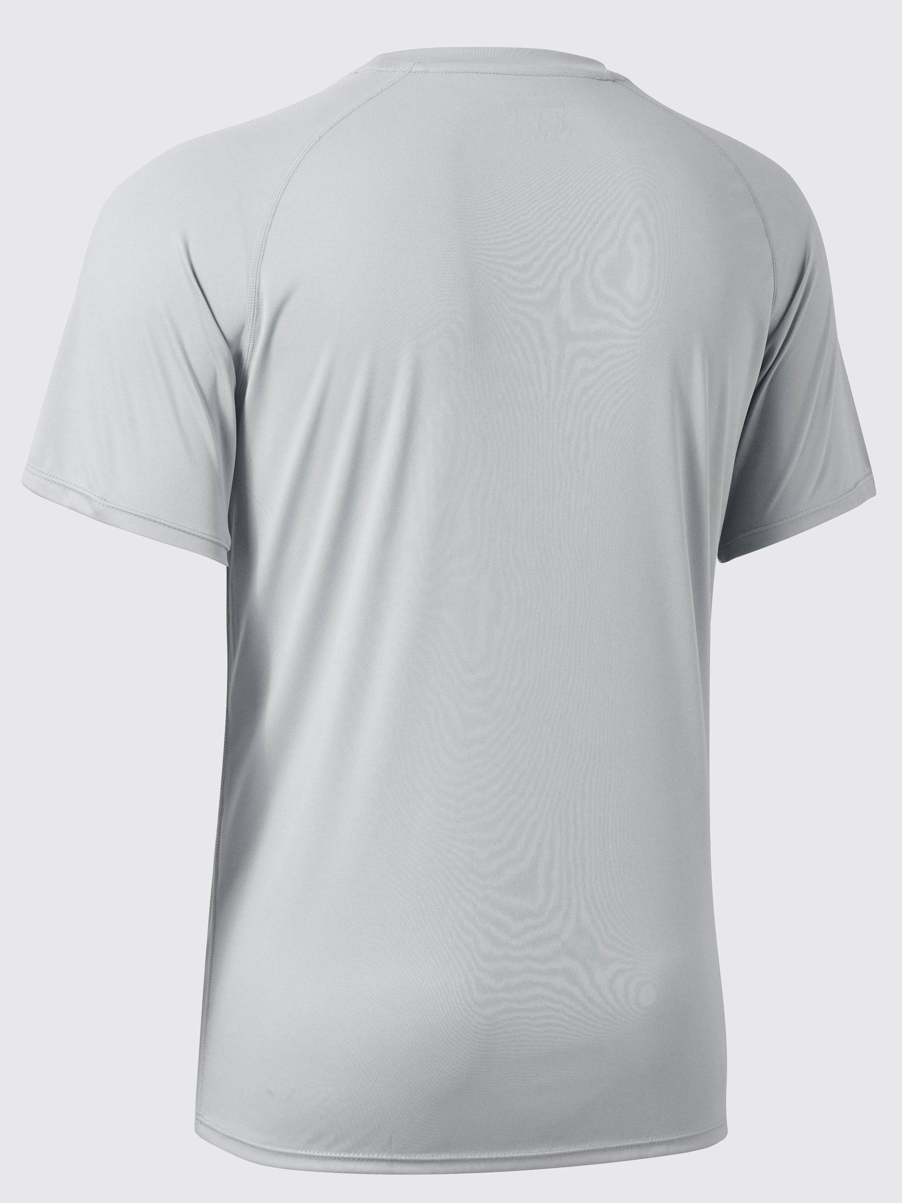 Men's Sun Protection Crew Neck T-Shirt - Image 38