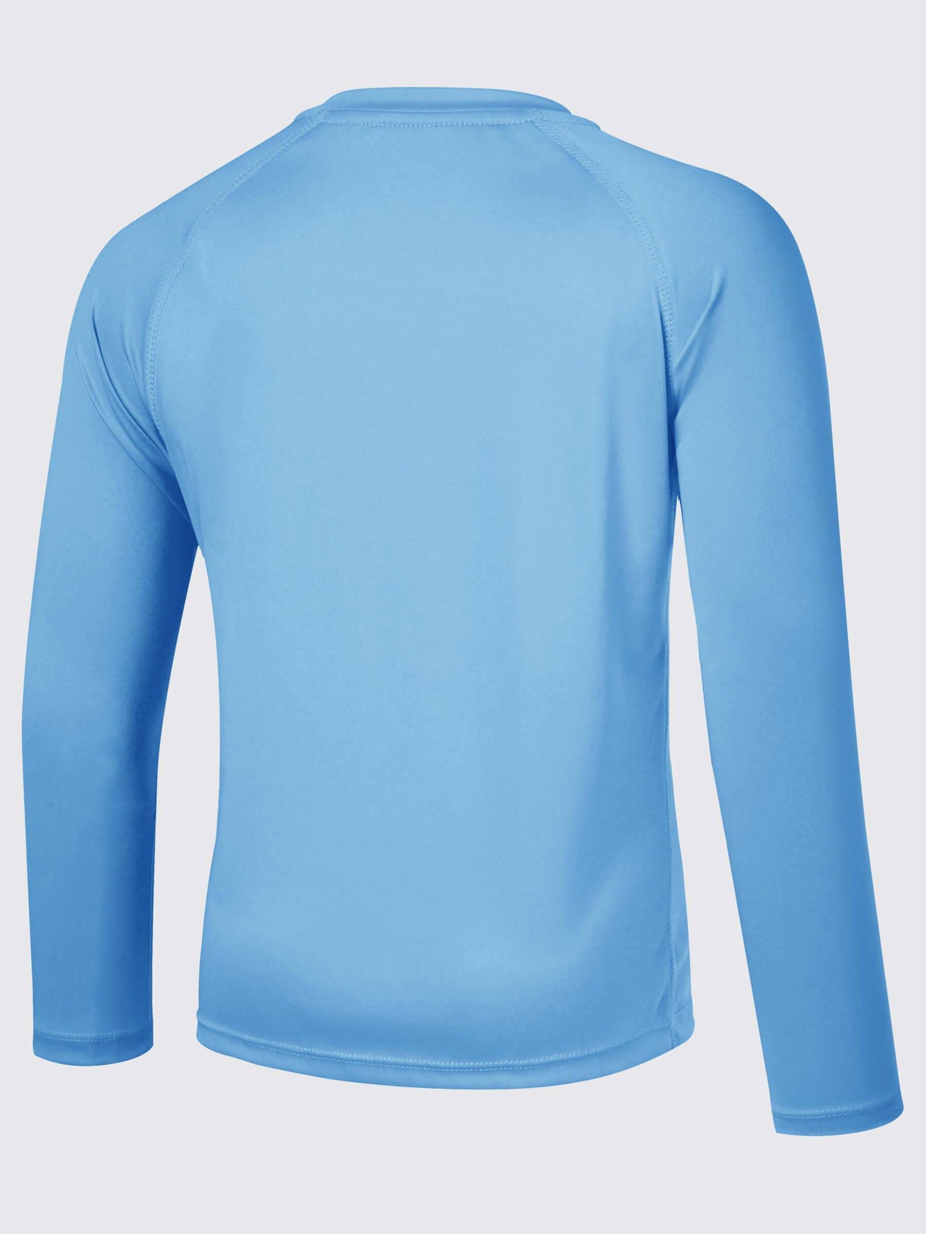 Boy's Long Sleeve Rash Guard Swim Shirts - Image 20