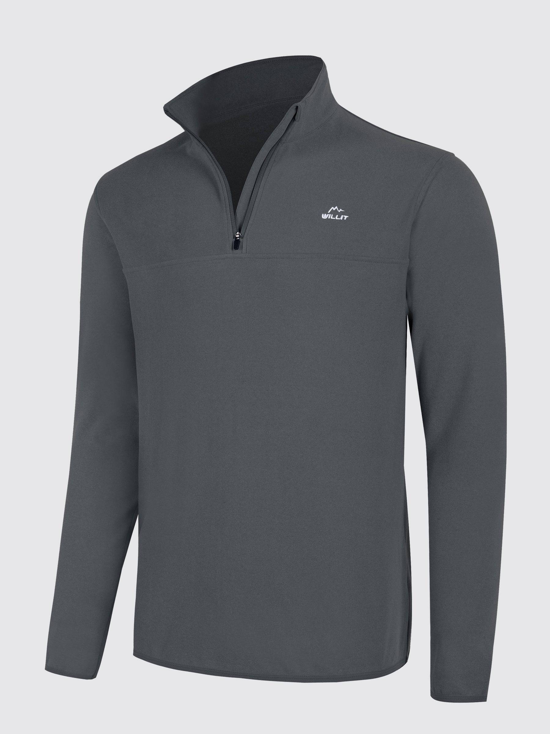 Men's Fleece Pullover Quarter Zip - Image 30