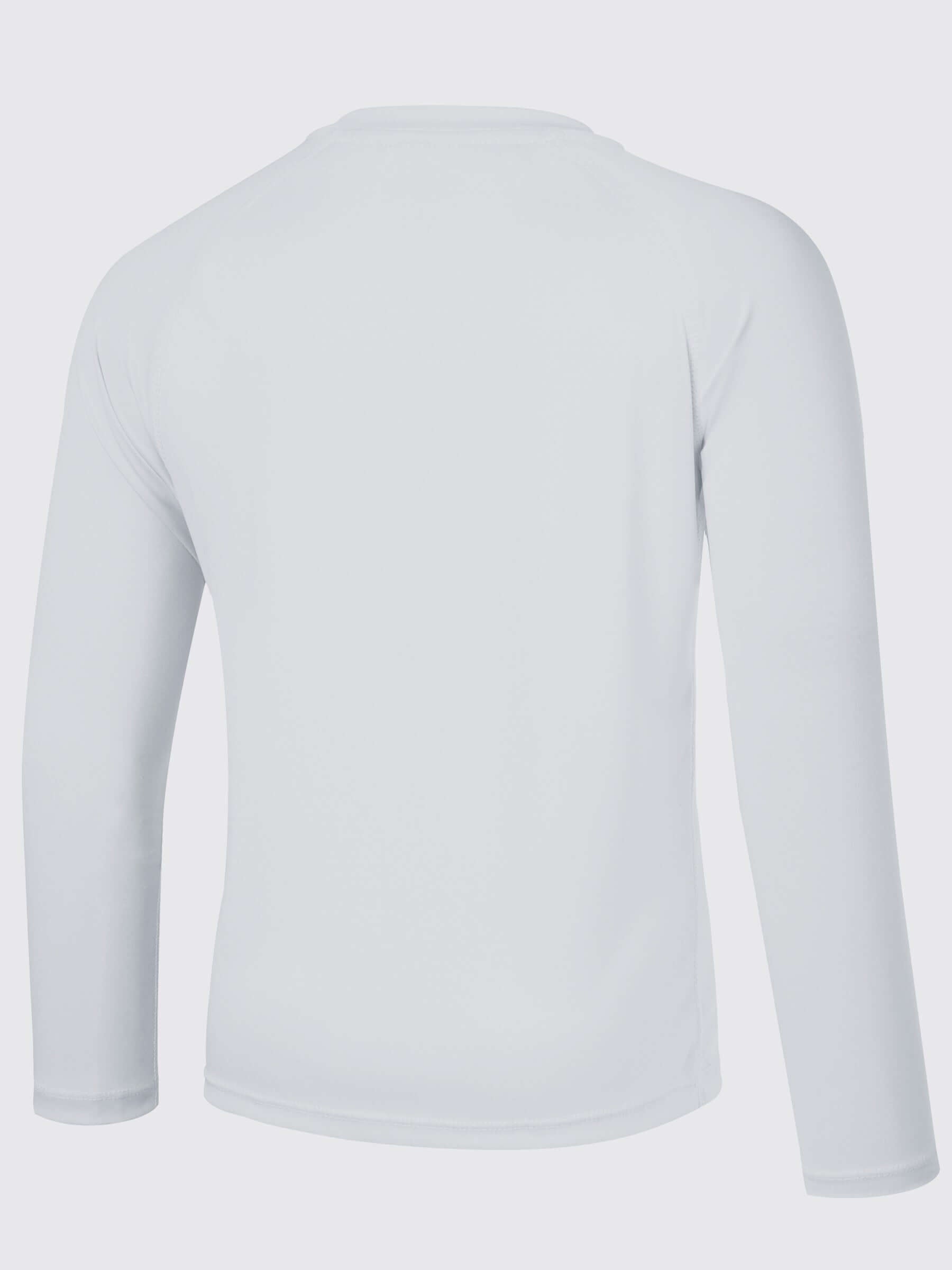 Boy's Long Sleeve Rash Guard Swim Shirts - Image 14
