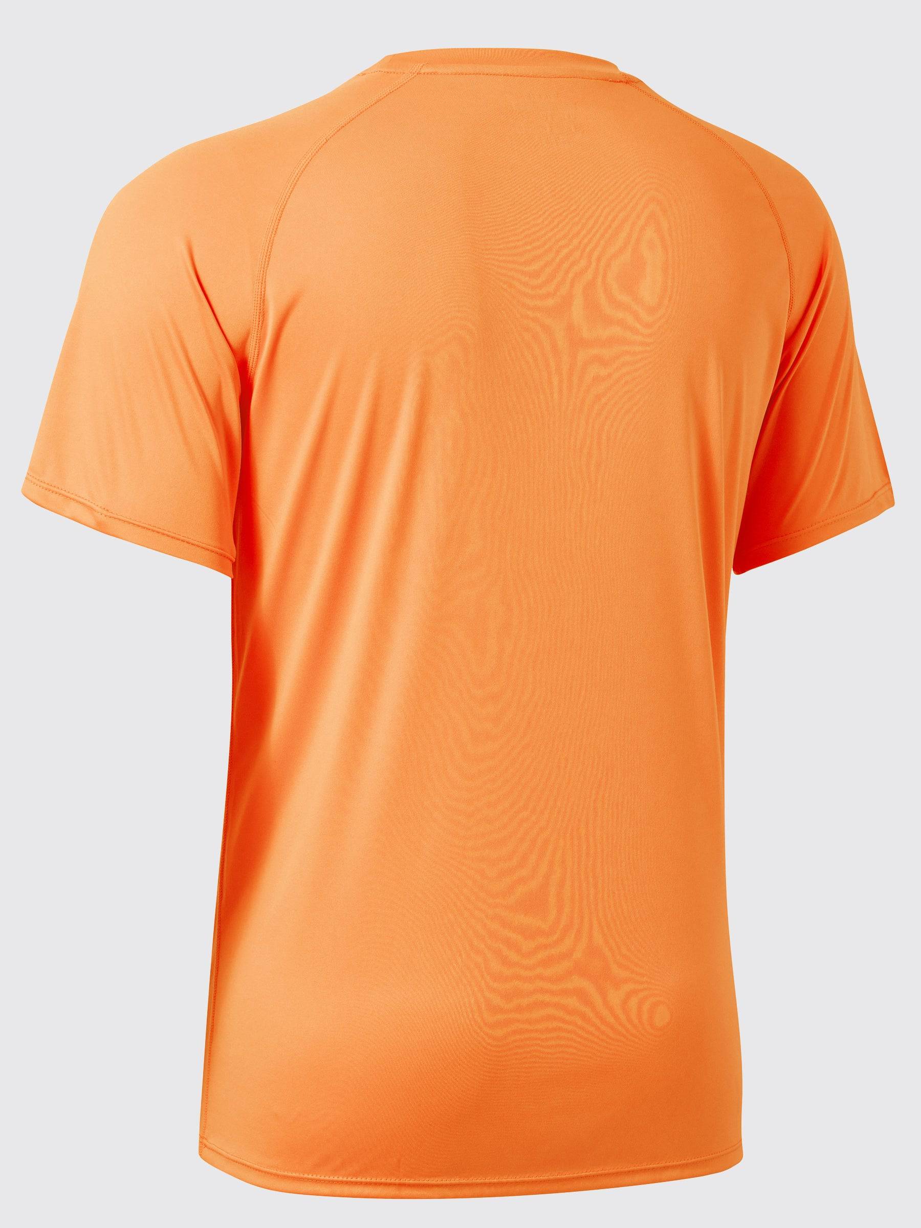 Men's Sun Protection Crew Neck T-Shirt - Image 52
