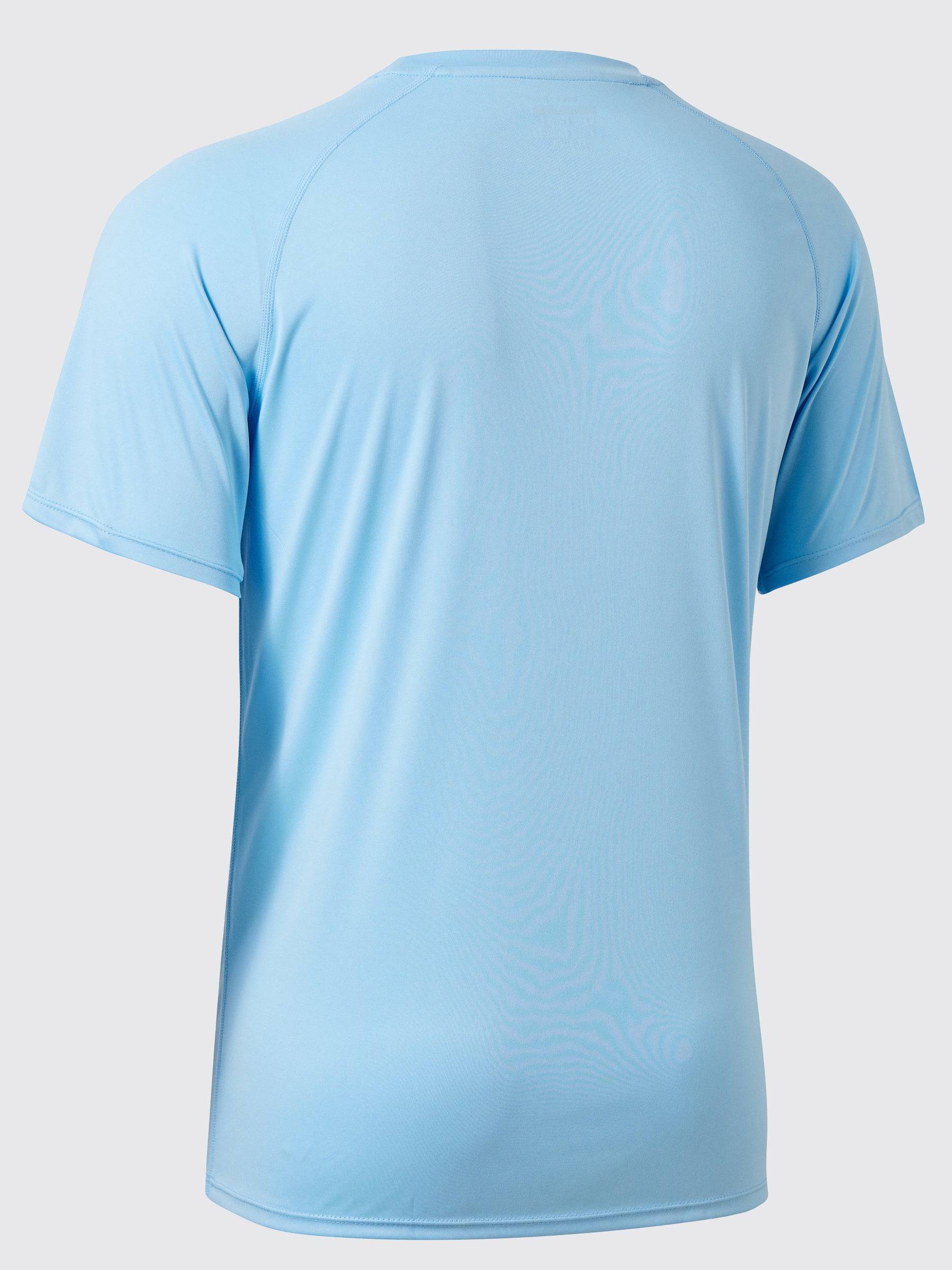 Men's Sun Protection Crew Neck T-Shirt - Image 33