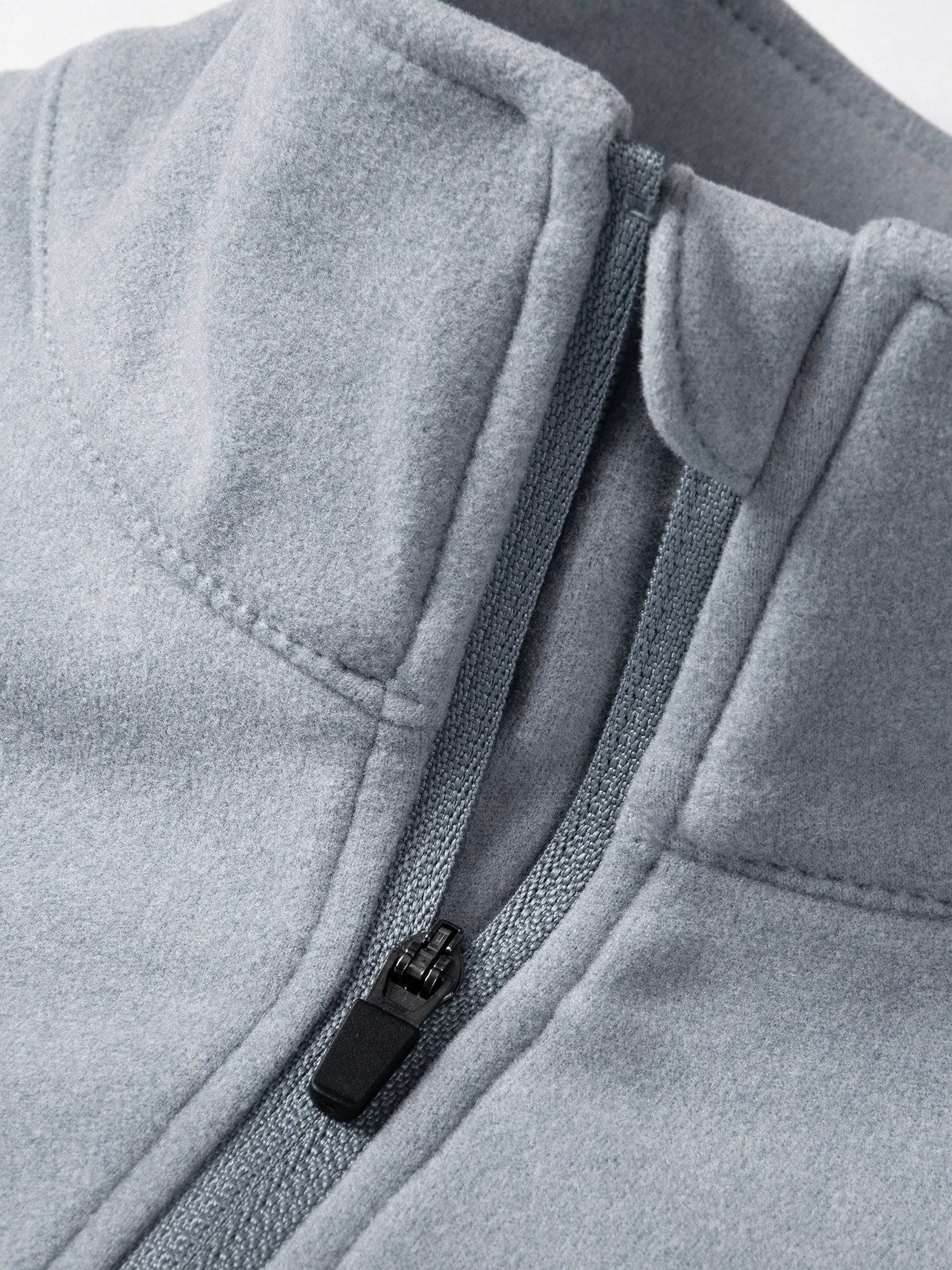 Men's Fleece Pullover Quarter Zip - Image 3