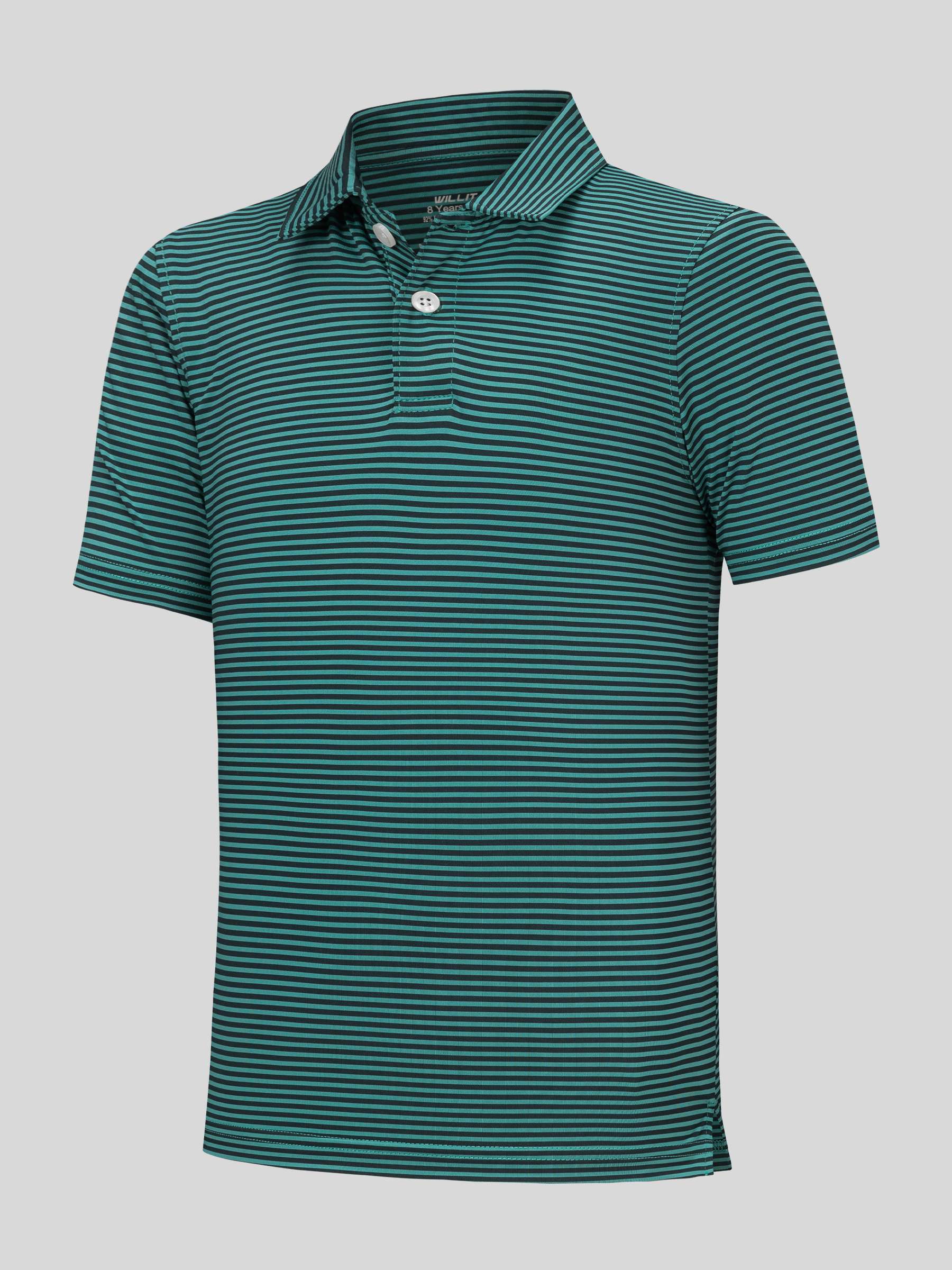 Boy's Striped Golf Polo Shirts - Image 17