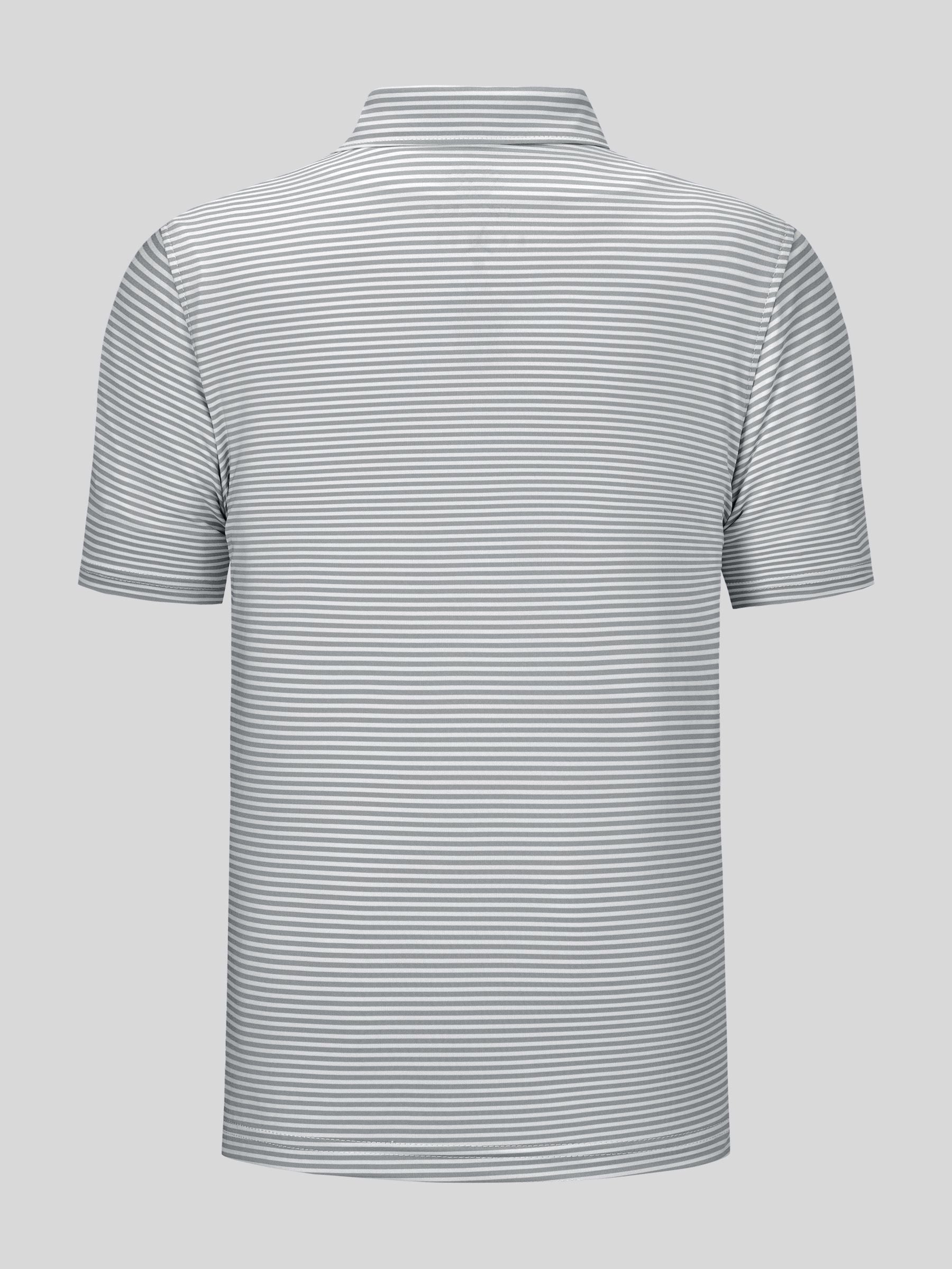Boy's Striped Golf Polo Shirts - Image 28