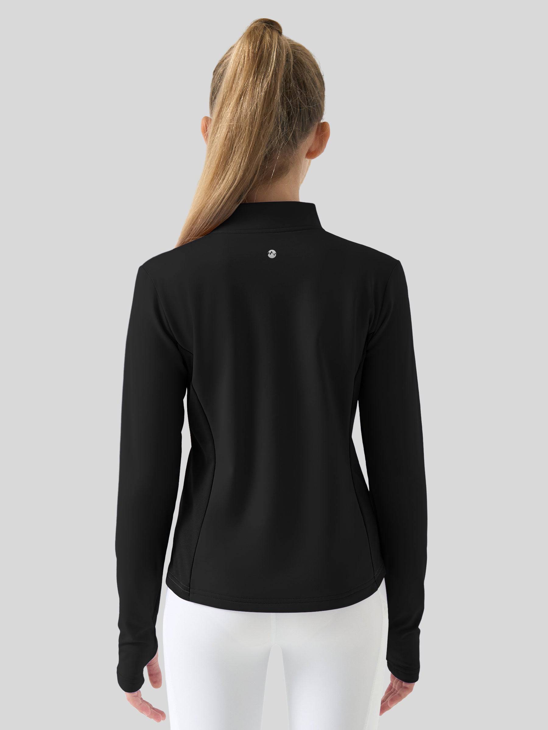 Girls Fleece Horse Riding Long Sleeve Shirts - Image 12