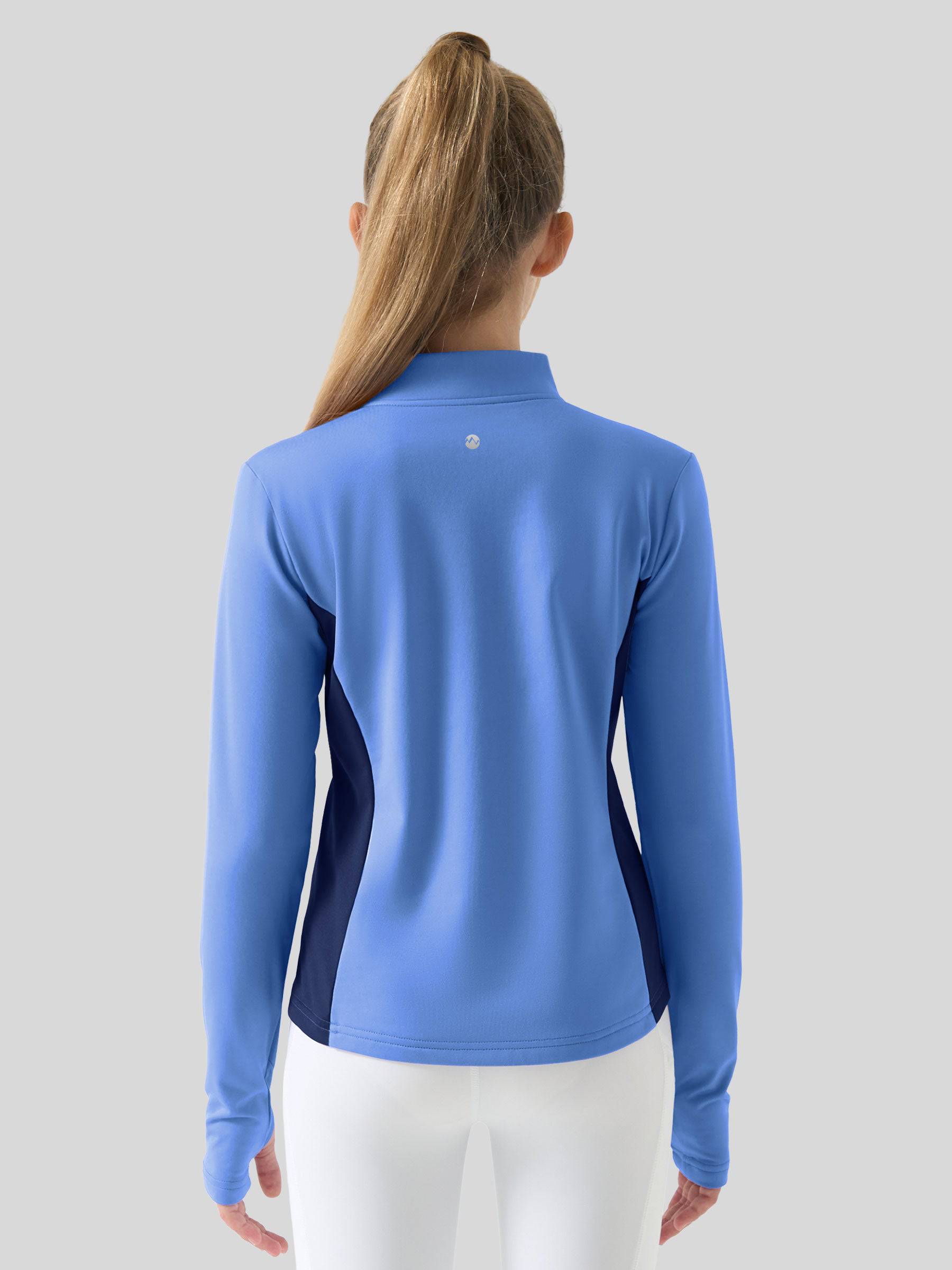 Girls Fleece Horse Riding Long Sleeve Shirts - Image 16