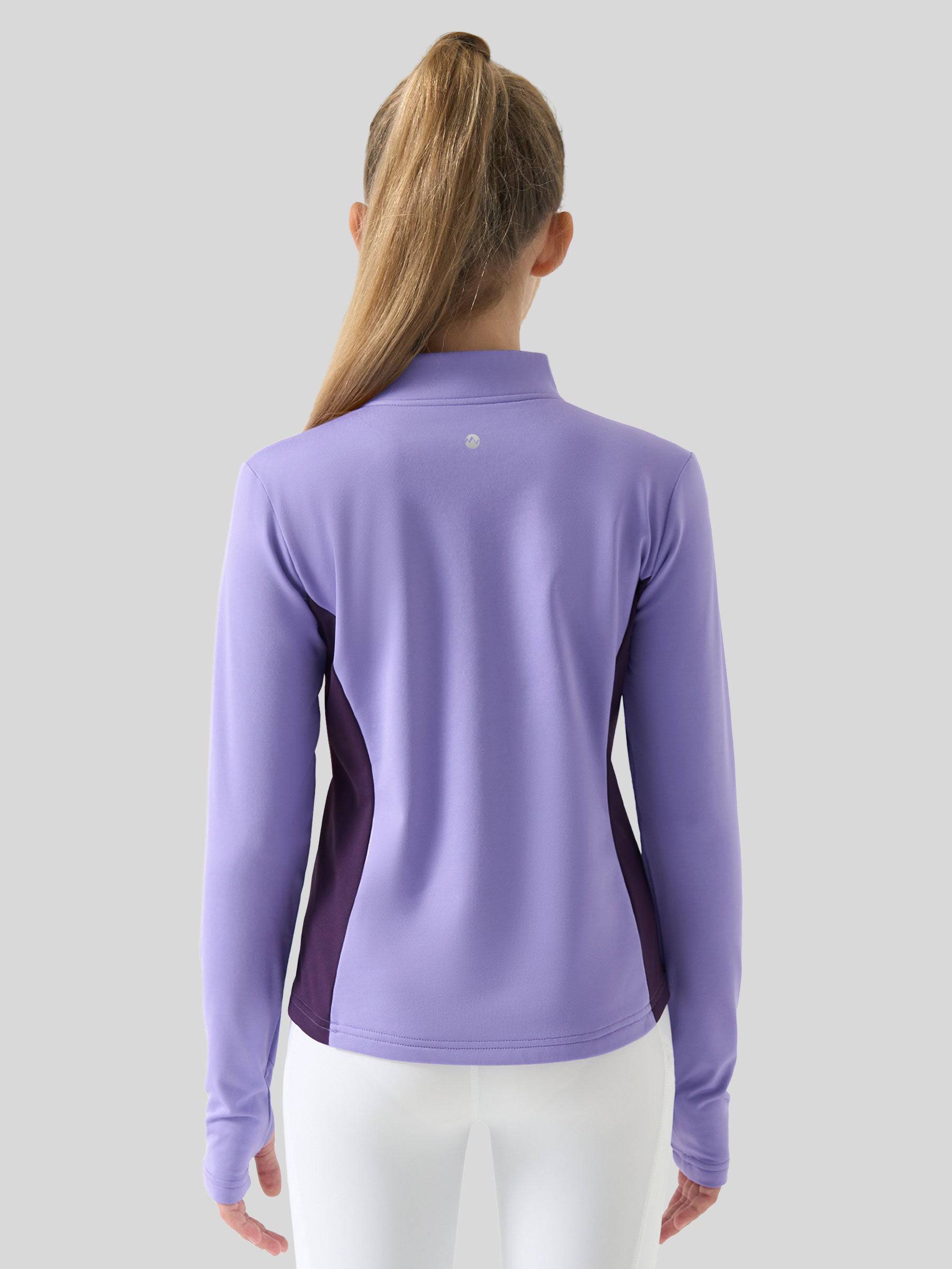 Girls Fleece Horse Riding Long Sleeve Shirts - Image 6