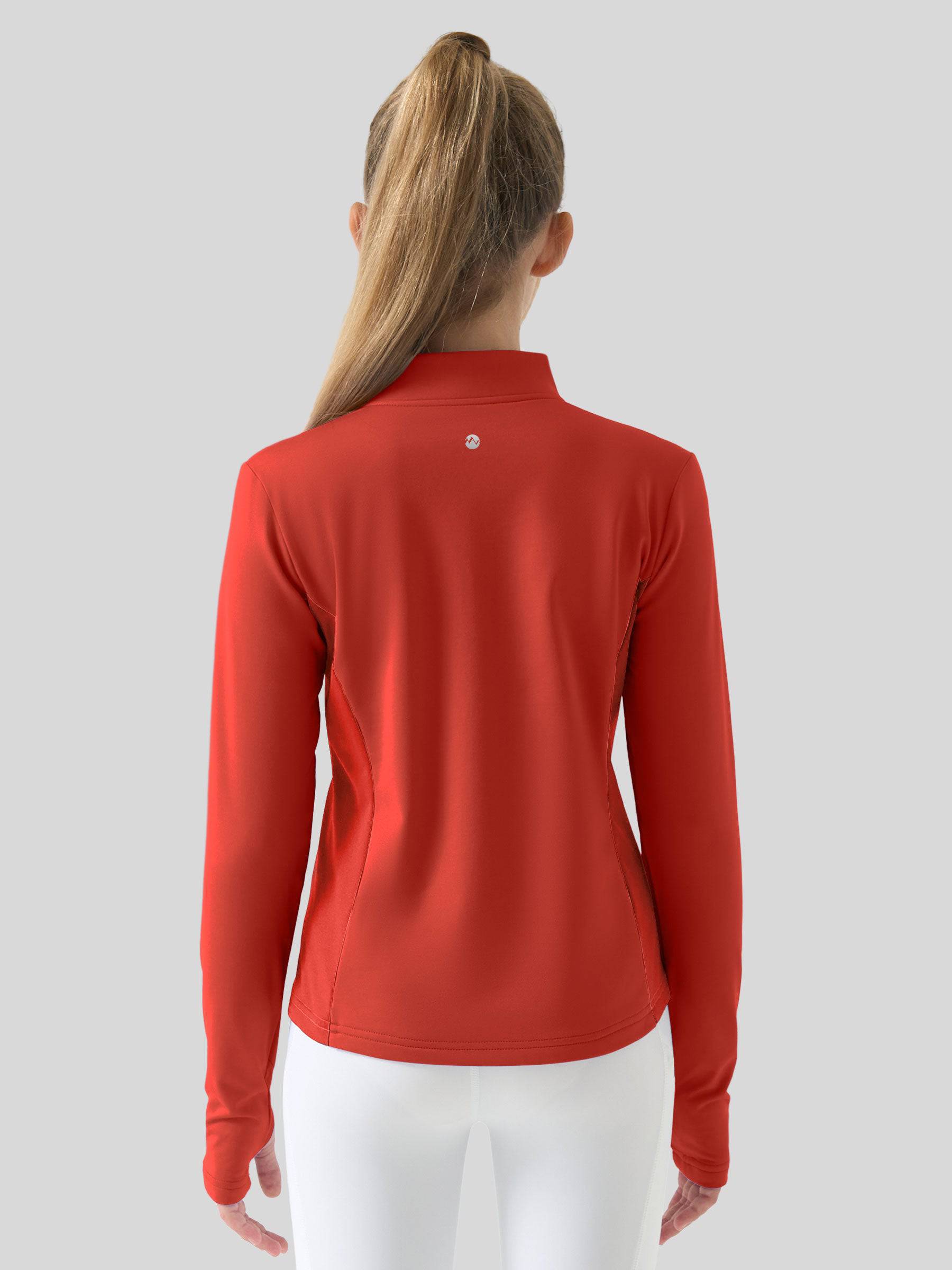 Girls Fleece Horse Riding Long Sleeve Shirts - Image 20
