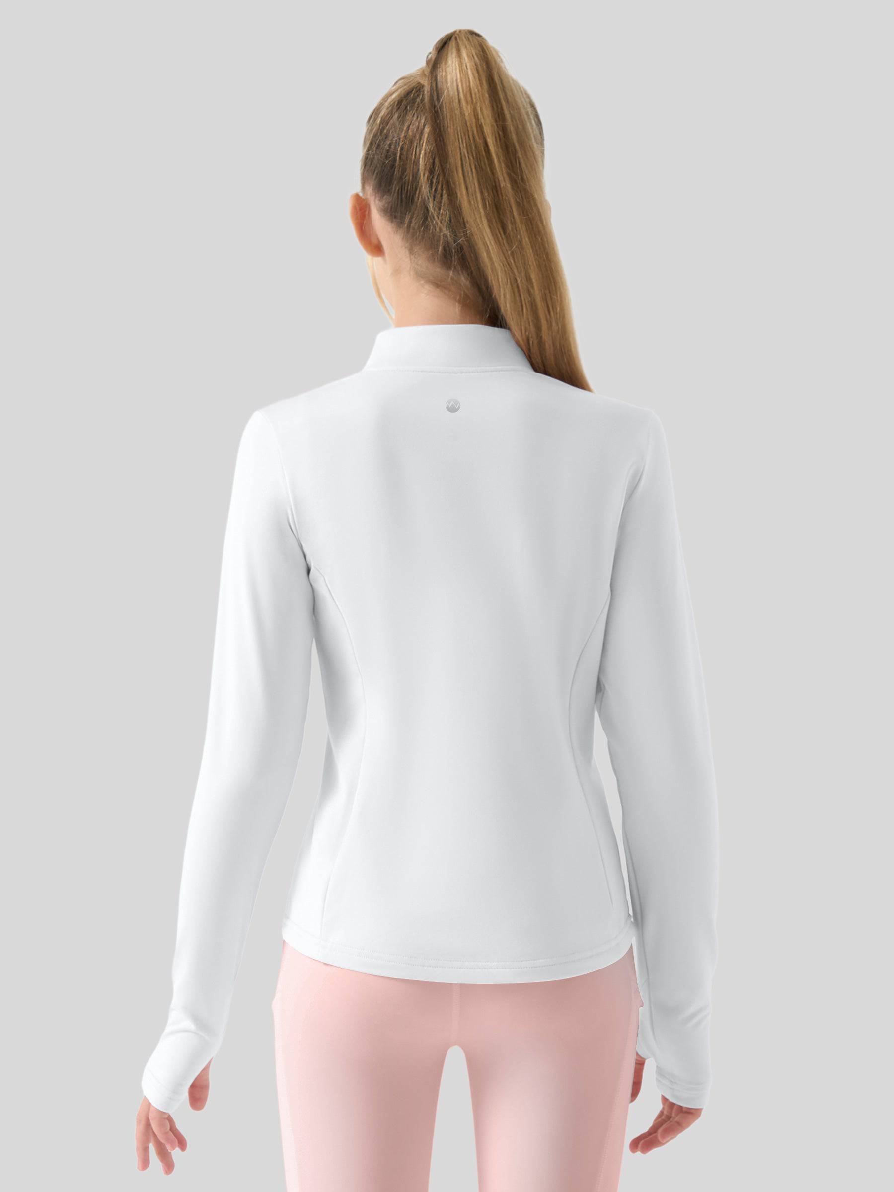 Girls Fleece Horse Riding Long Sleeve Shirts - Image 23