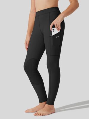 Girls Horse Riding Pants Knee-Patch