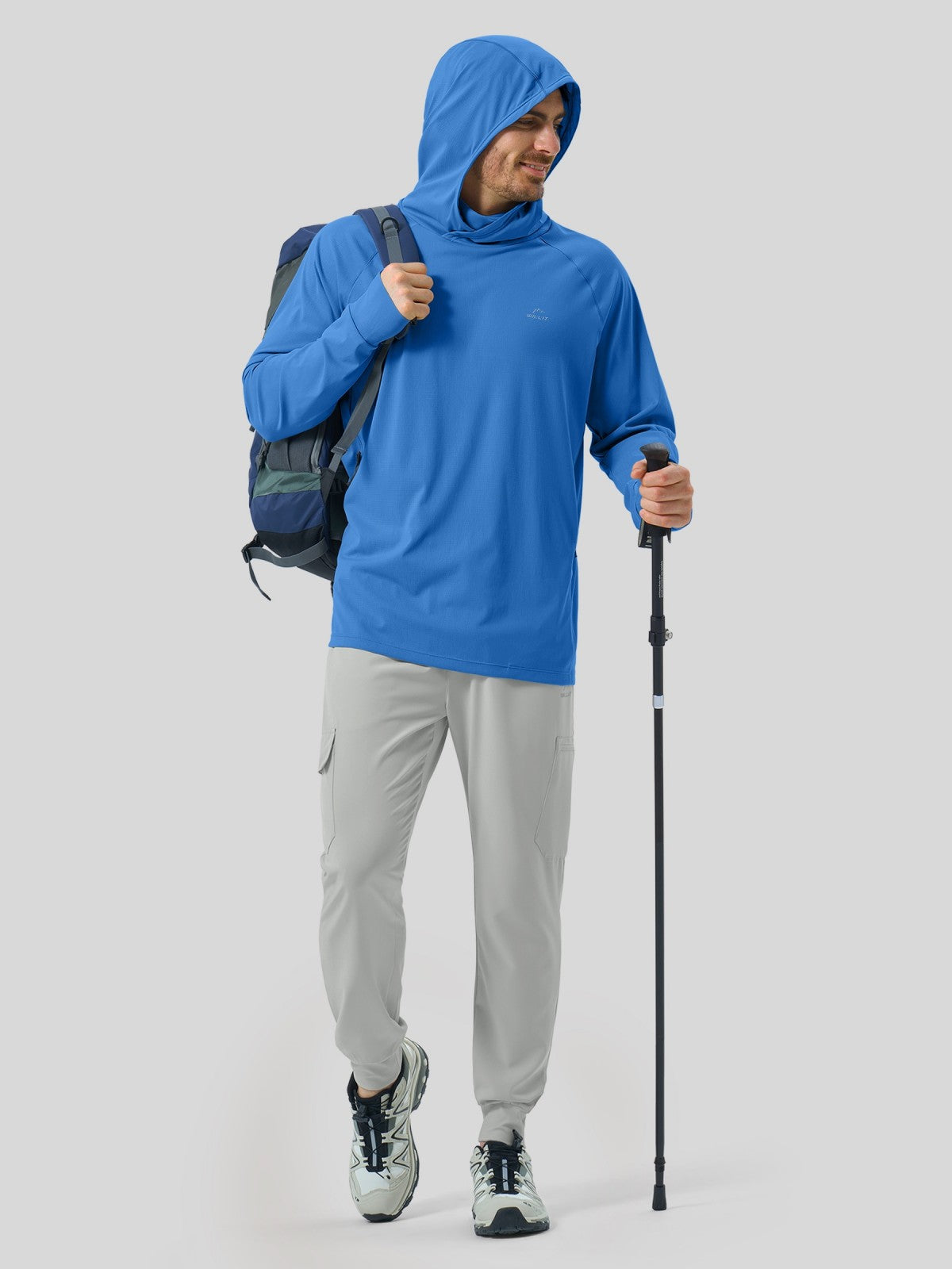 Men's Aero Sun Long Sleeve Fishing Hoodie UPF 50+ - Image 25