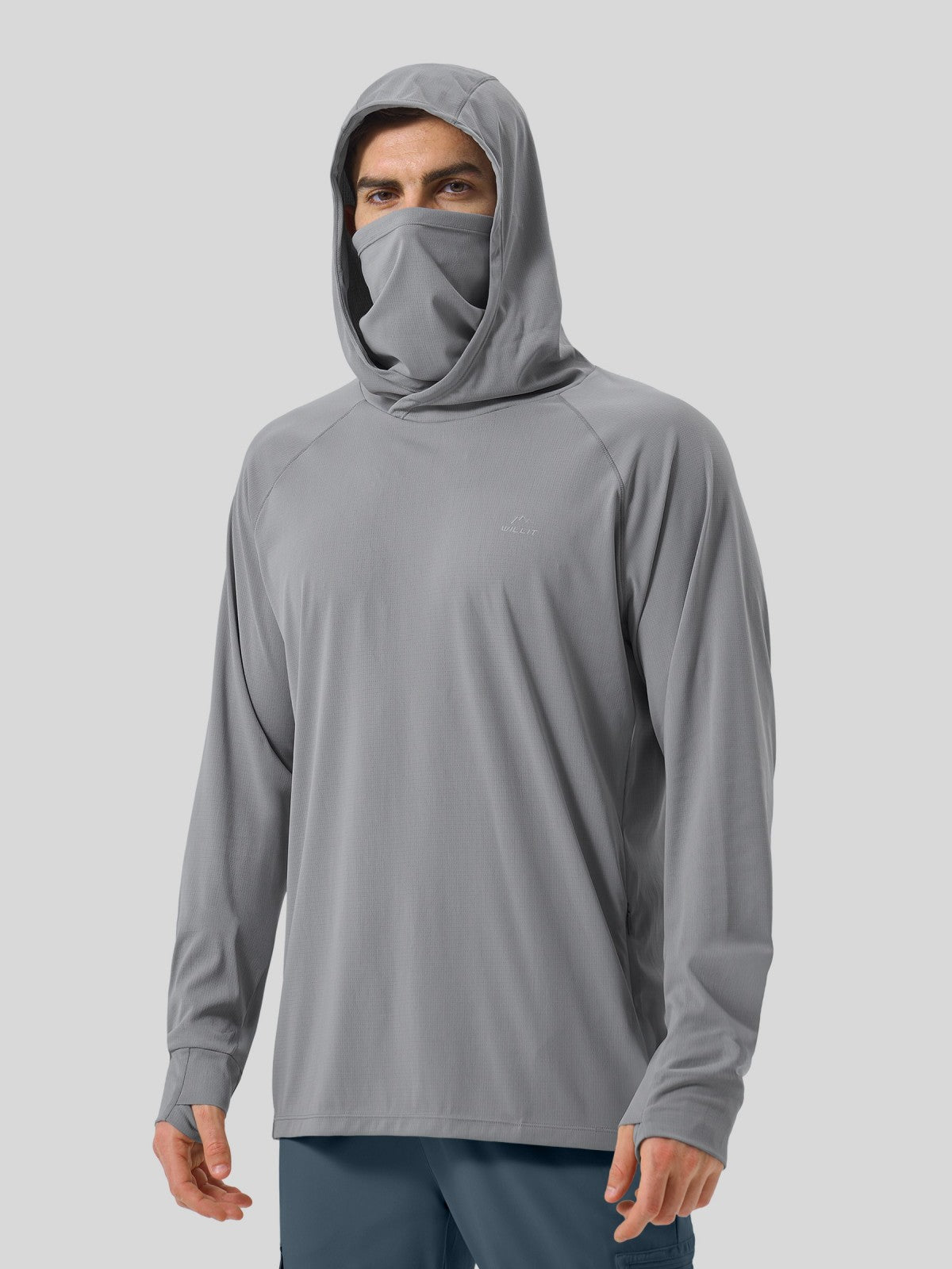Men's Aero Sun Long Sleeve Fishing Hoodie UPF 50+ - Image 6