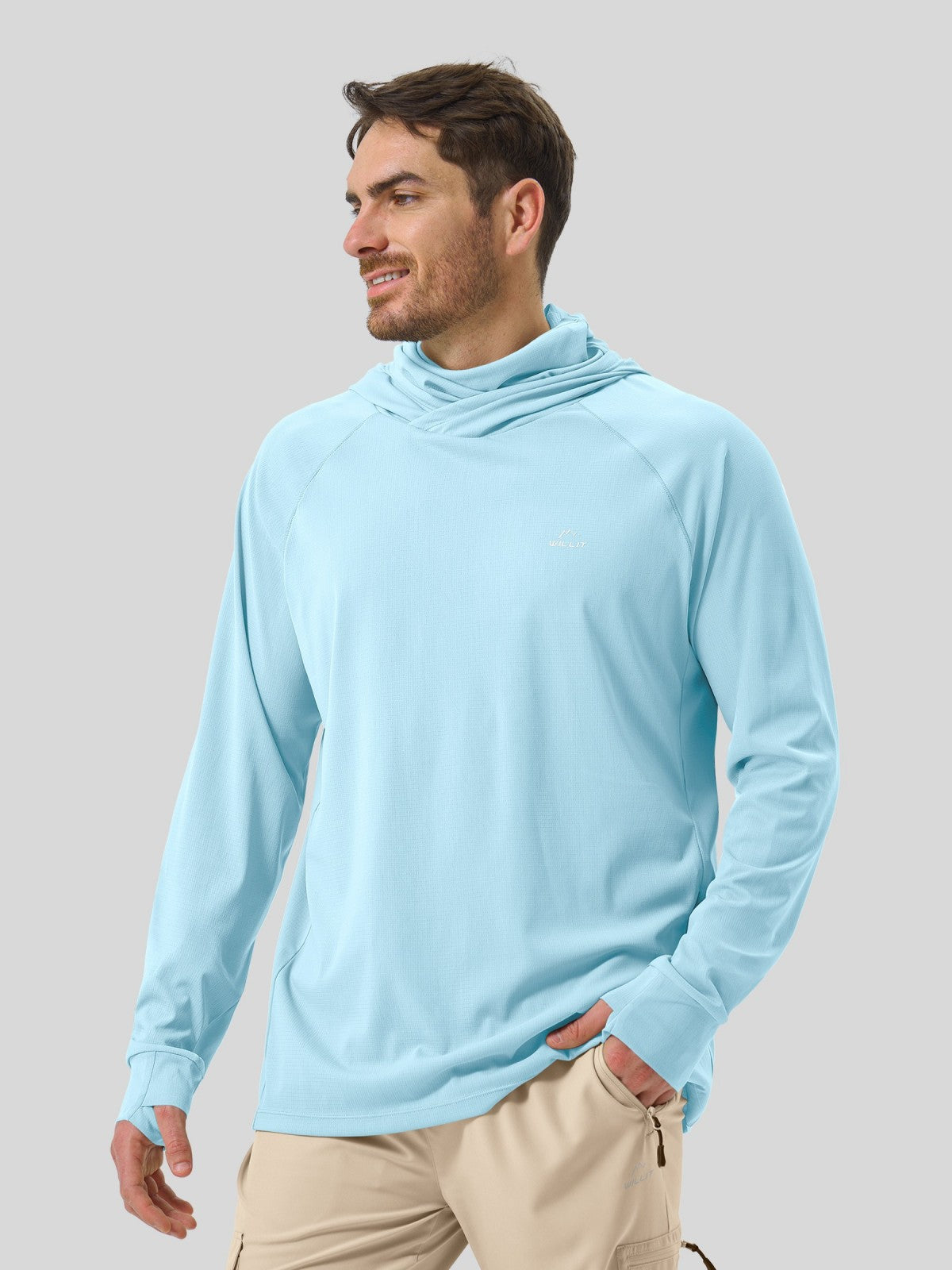Men's Aero Sun Long Sleeve Fishing Hoodie UPF 50+ - Image 5
