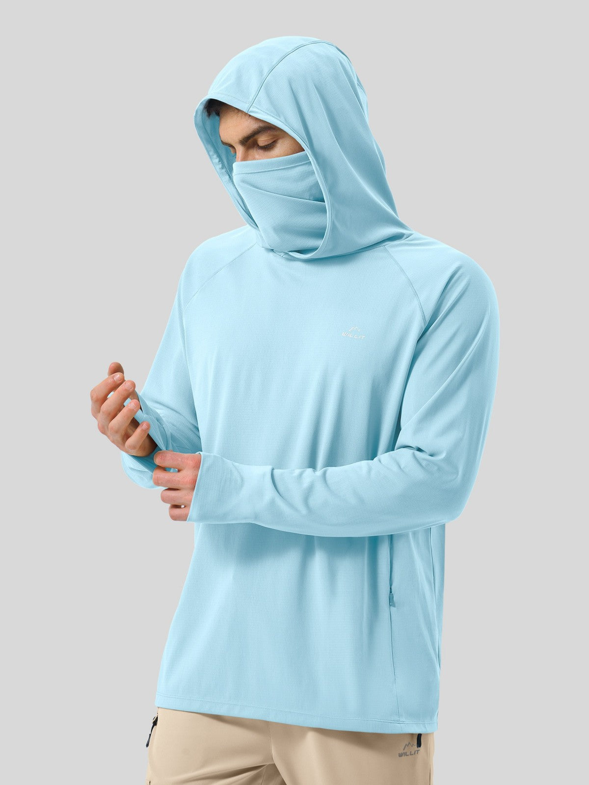 Men's Aero Sun Long Sleeve Fishing Hoodie UPF 50+ - Image 4