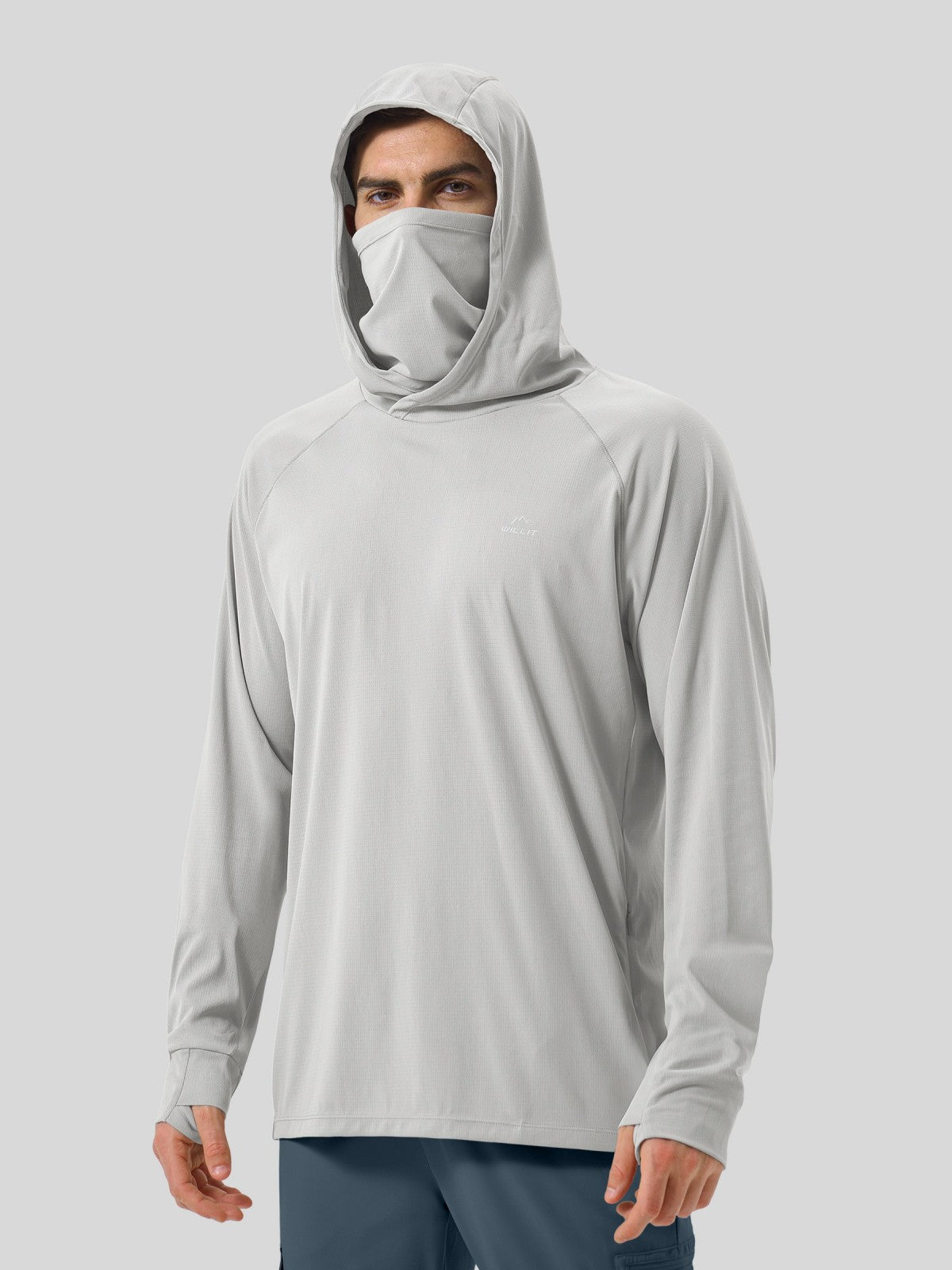 Men's Aero Sun Long Sleeve Fishing Hoodie UPF 50+ - Image 41