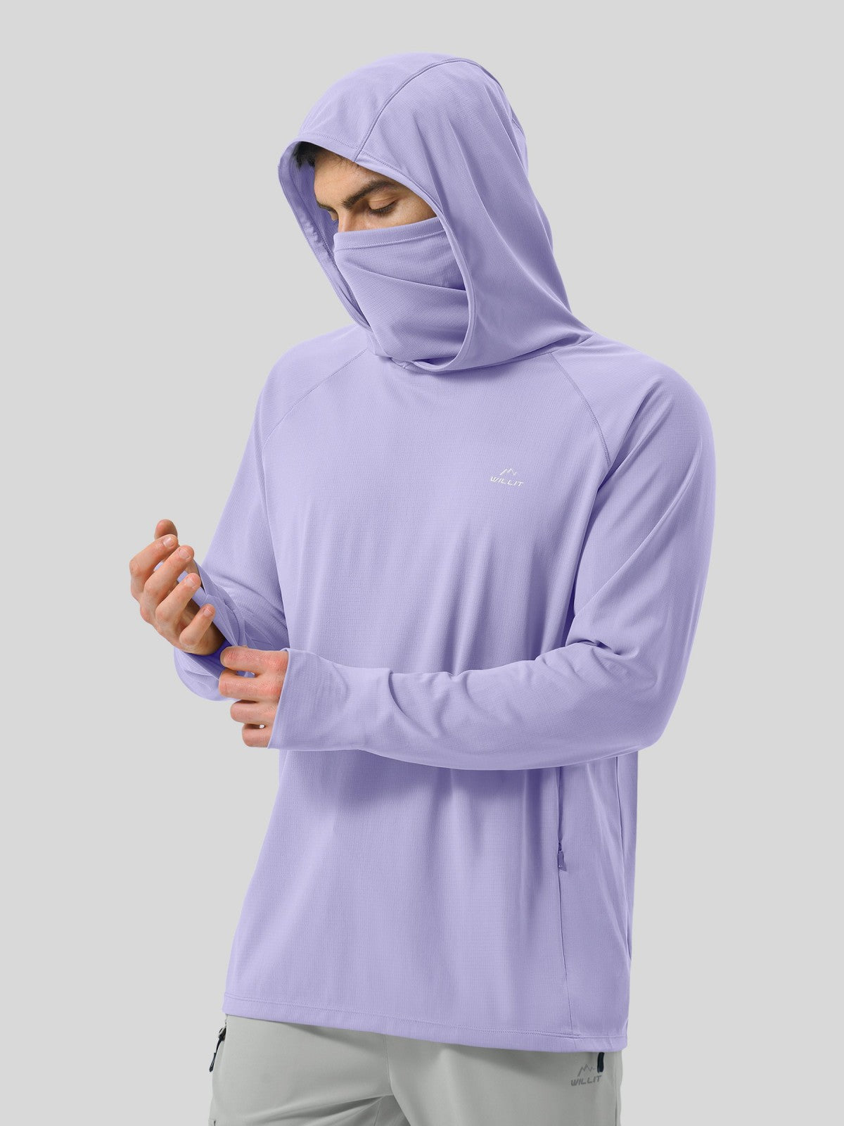 Men's Aero Sun Long Sleeve Fishing Hoodie UPF 50+ - Image 11