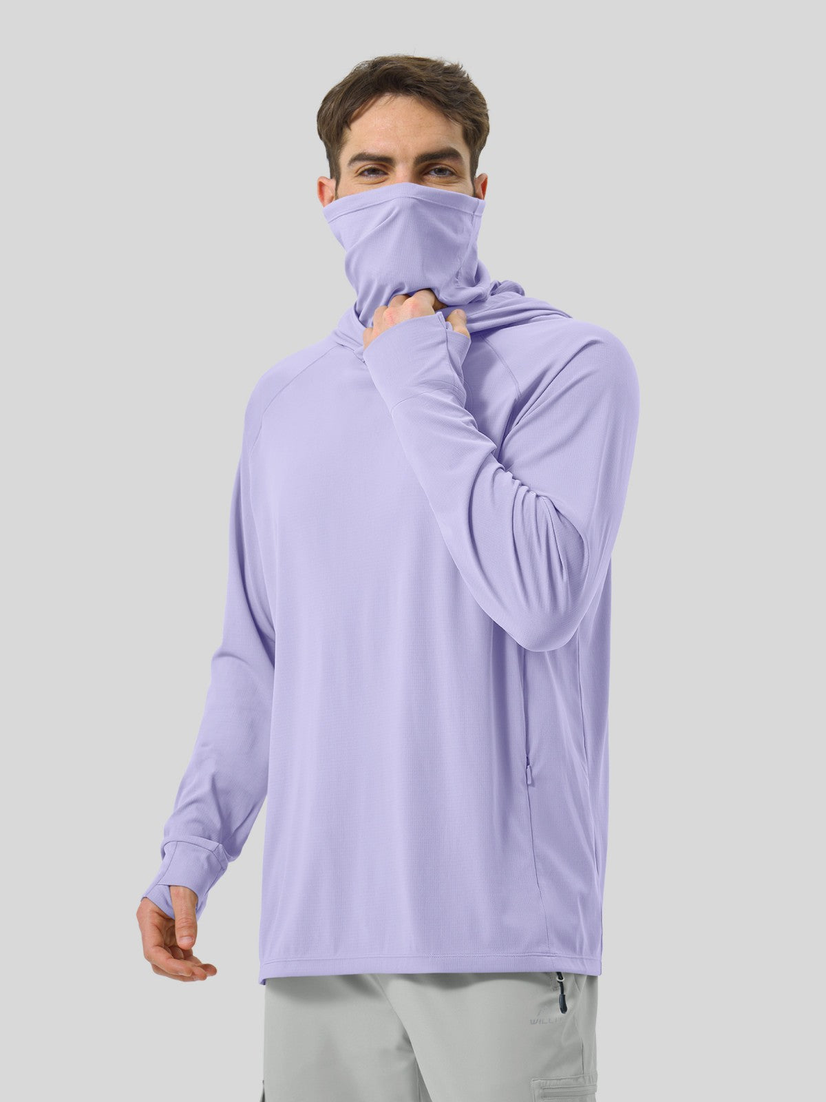 Men's Aero Sun Long Sleeve Fishing Hoodie UPF 50+ - Image 15
