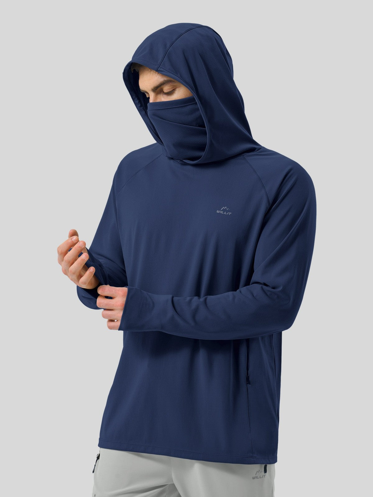 Men's Aero Sun Long Sleeve Fishing Hoodie UPF 50+ - Image 31