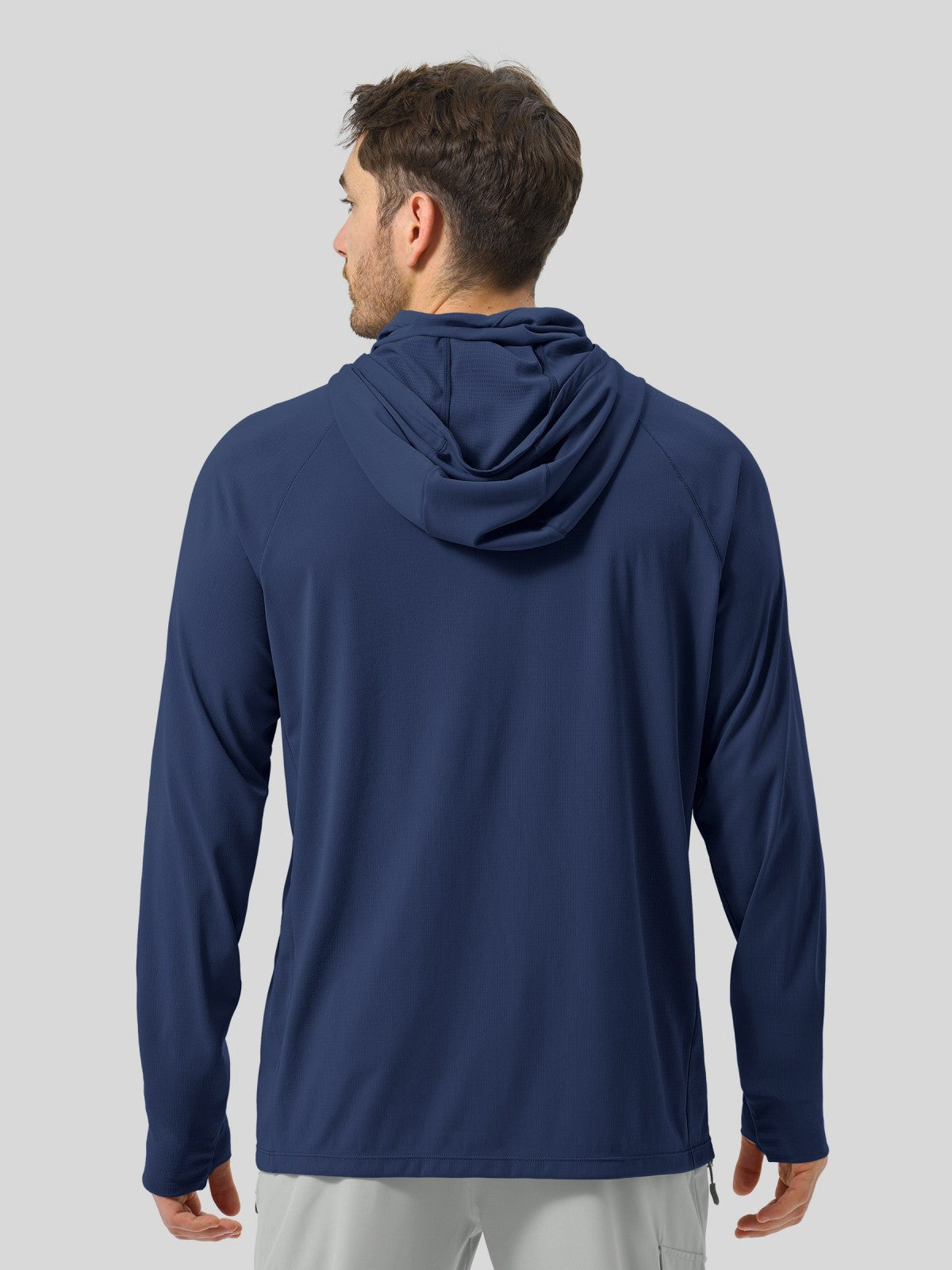 Men's Aero Sun Long Sleeve Fishing Hoodie UPF 50+ - Image 35
