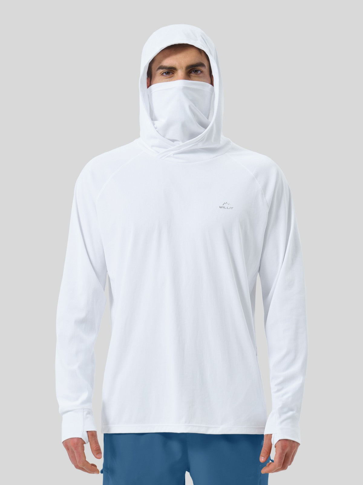 Men's Aero Sun Long Sleeve Fishing Hoodie UPF 50+ - Image 38