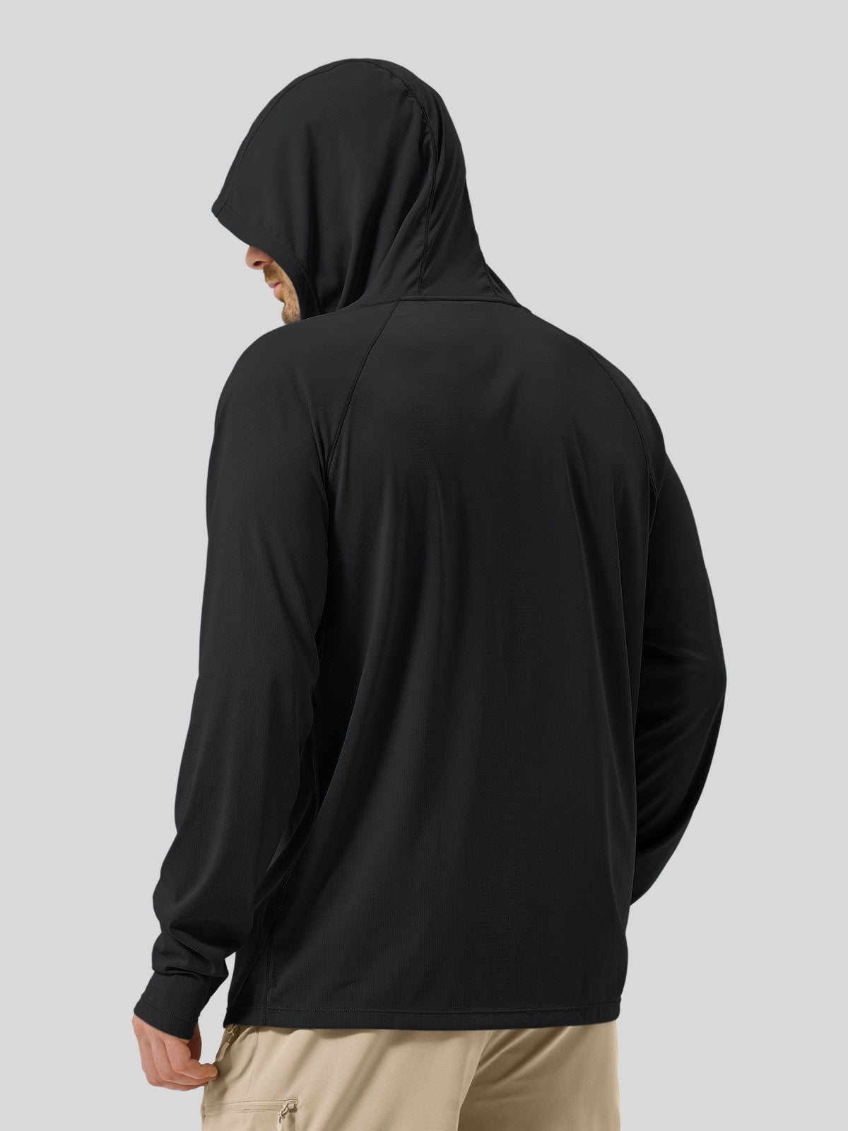 Men's Aero Sun Long Sleeve Hoodie UPF 50+ - Image 38