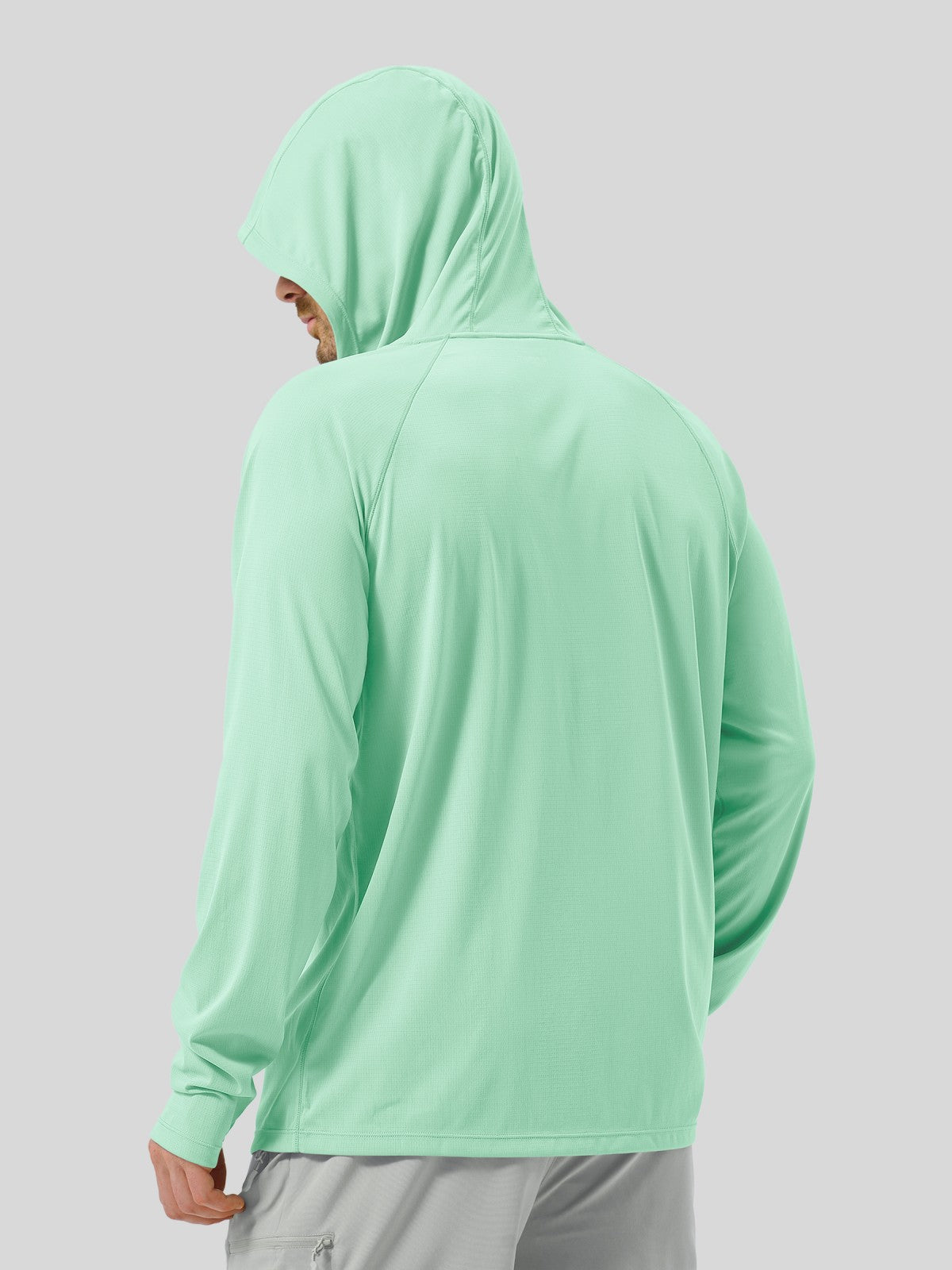 Men's Aero Sun Long Sleeve Hoodie UPF 50+ - Image 23
