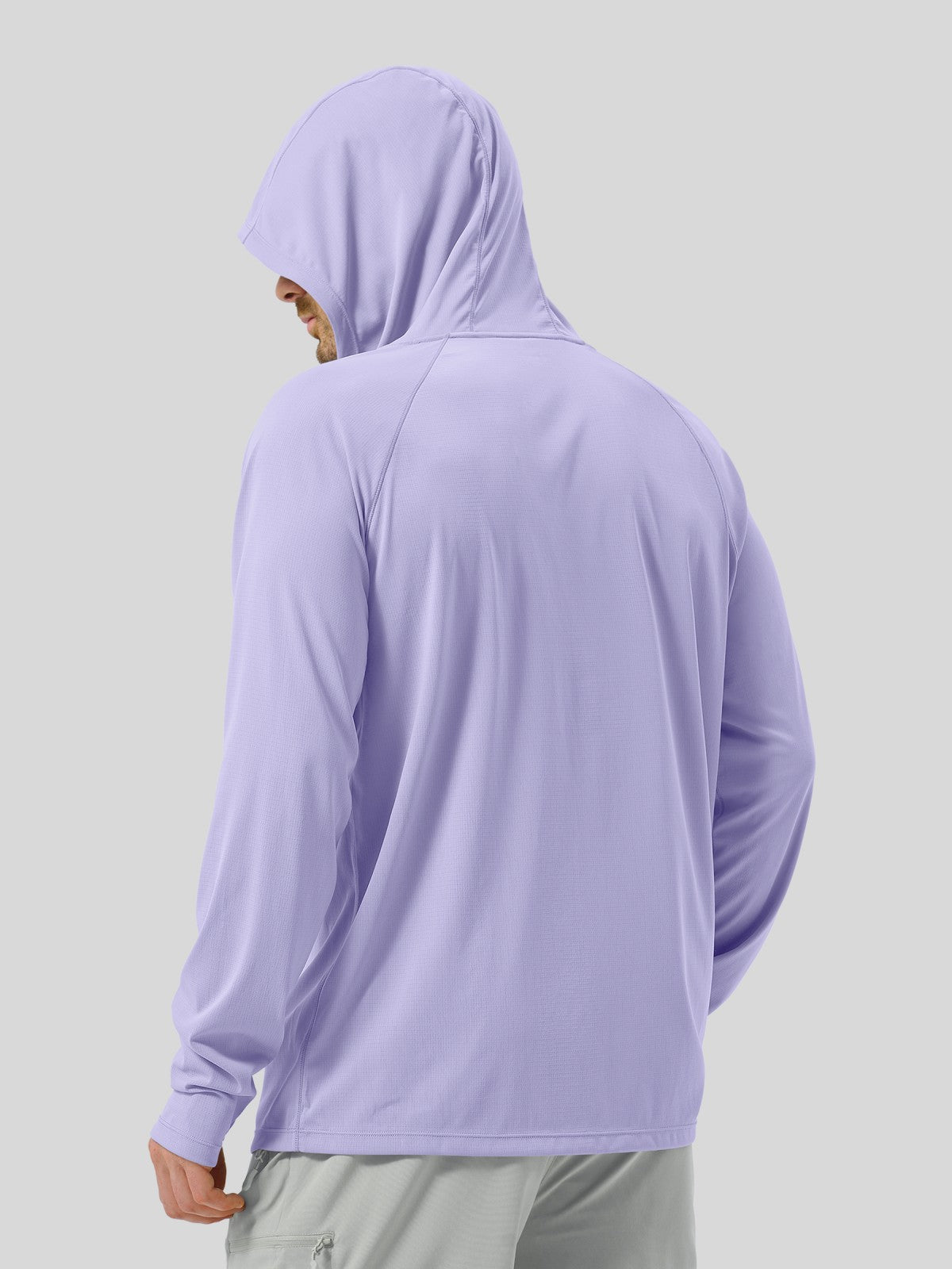 Men's Aero Sun Long Sleeve Hoodie UPF 50+ - Image 13