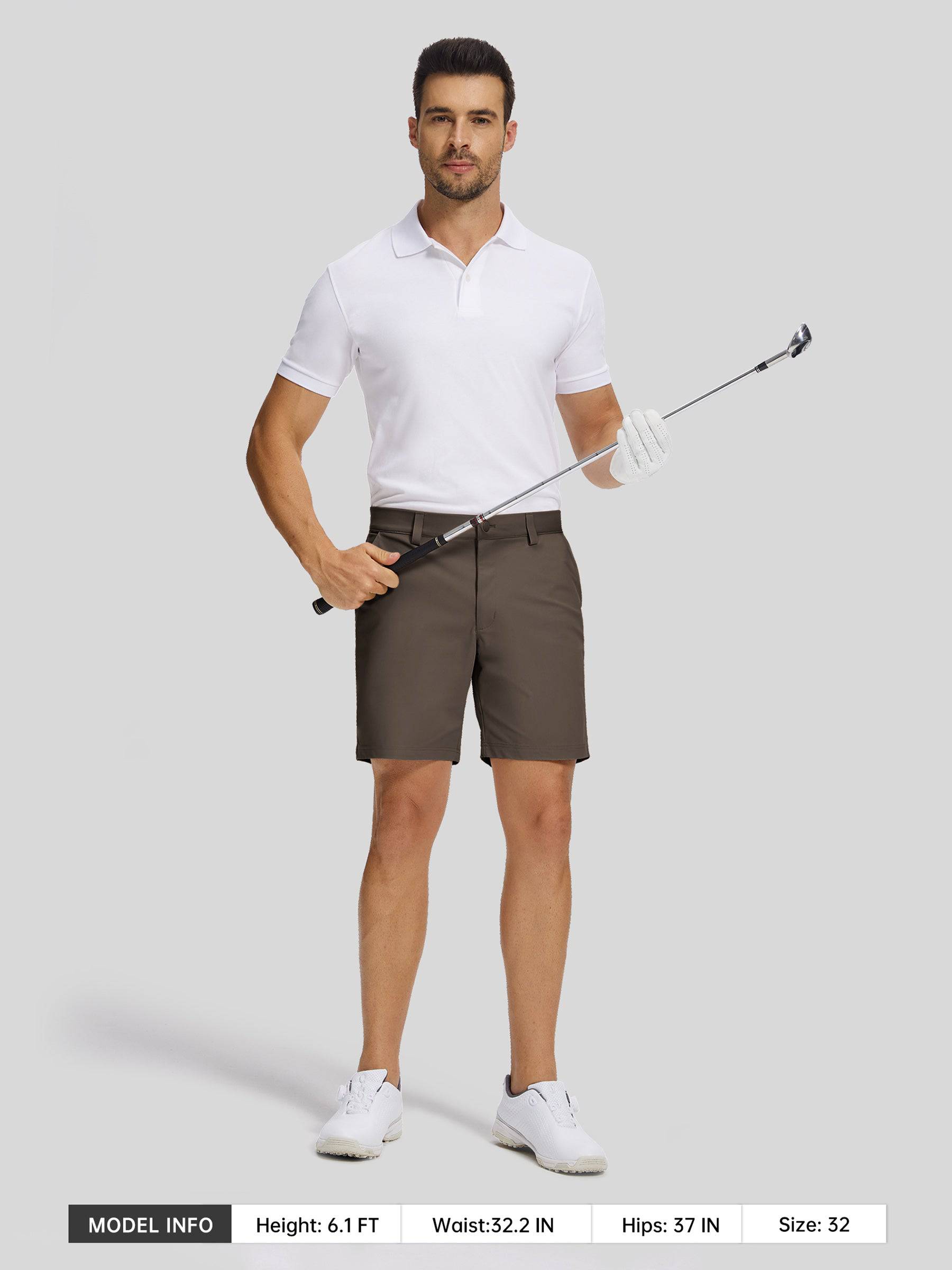 Men's Golf Dress Shorts 7 Inch - Image 40