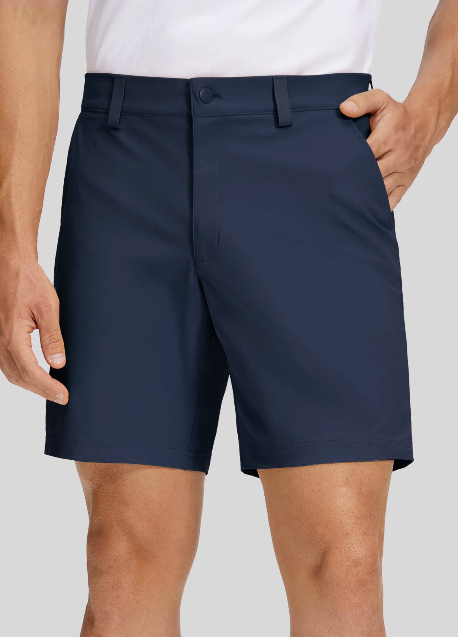 Men's Golf Dress Shorts 7 Inch - Image 21