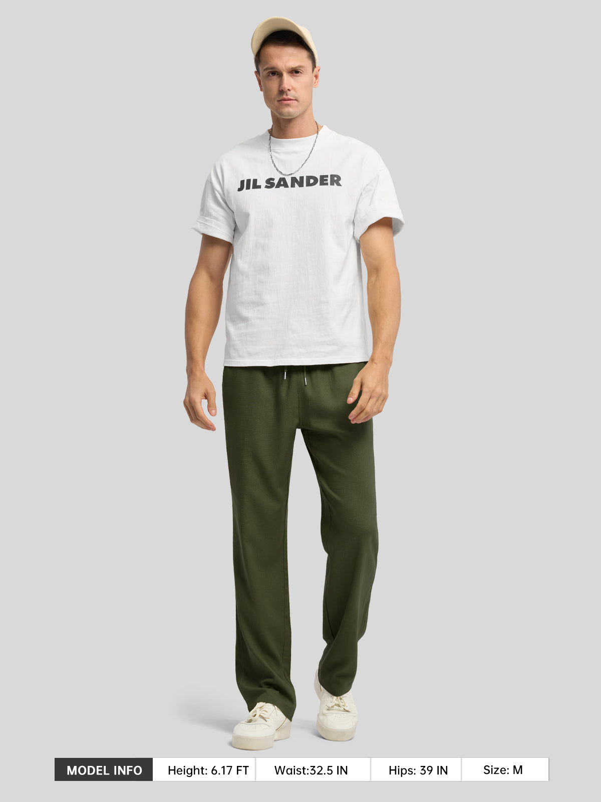 Men's Casual Linen Drawstring Pants - Image 10