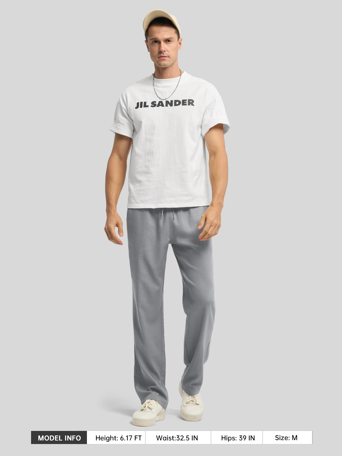 Men's Casual Linen Drawstring Pants - Image 28