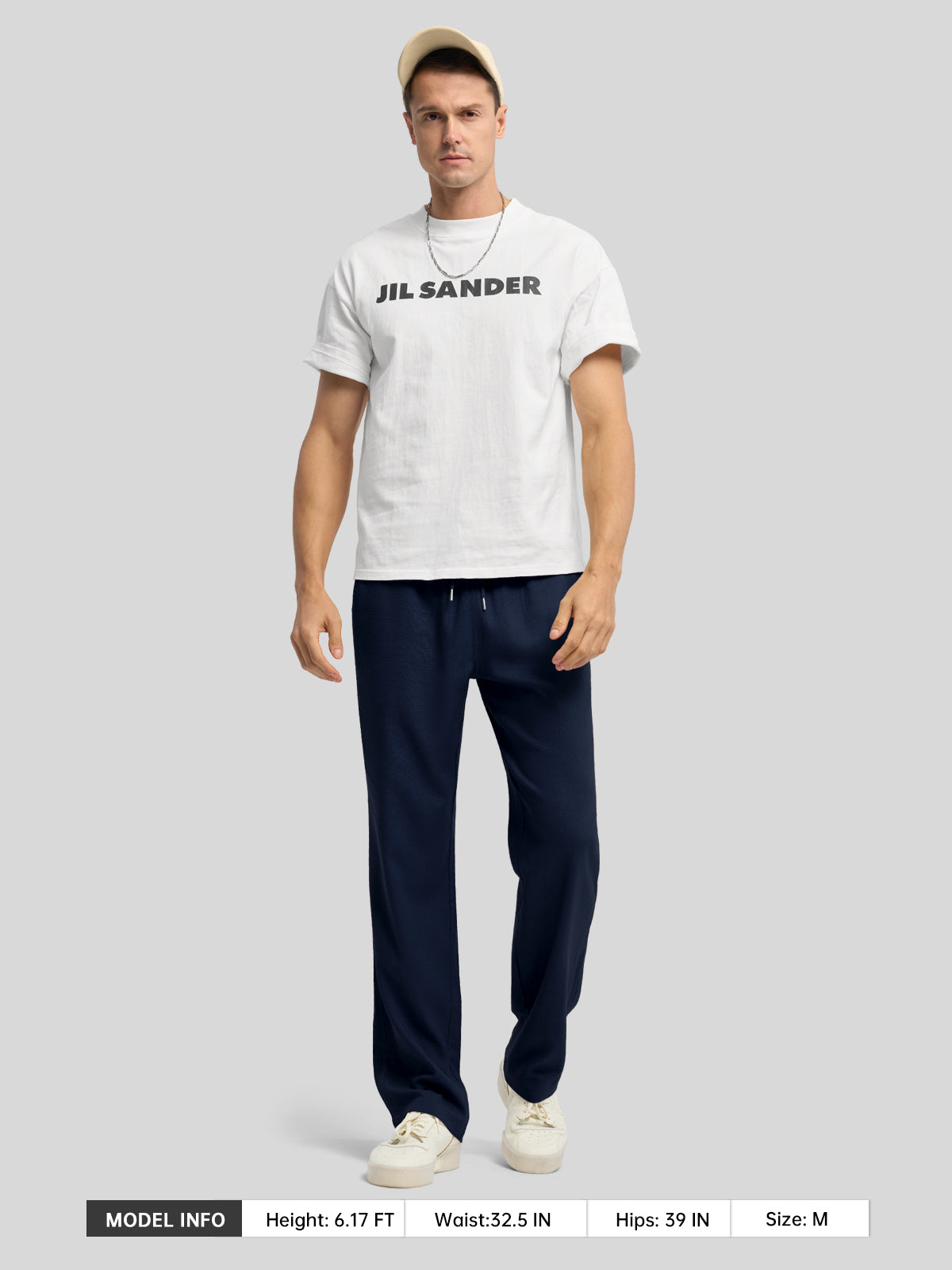 Men's Casual Linen Drawstring Pants - Image 40