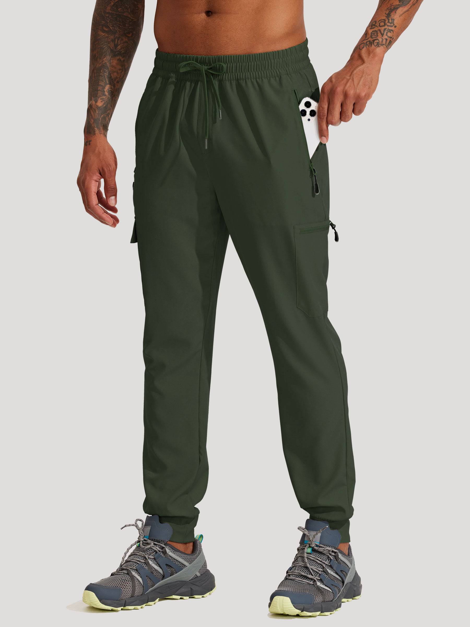 Men's Lightweight Cargo Joggers - Image 19