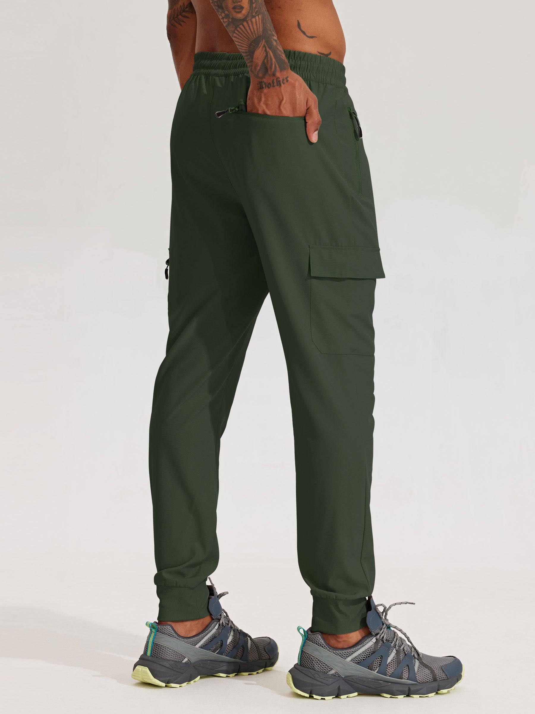 Men's Lightweight Cargo Joggers - Image 21