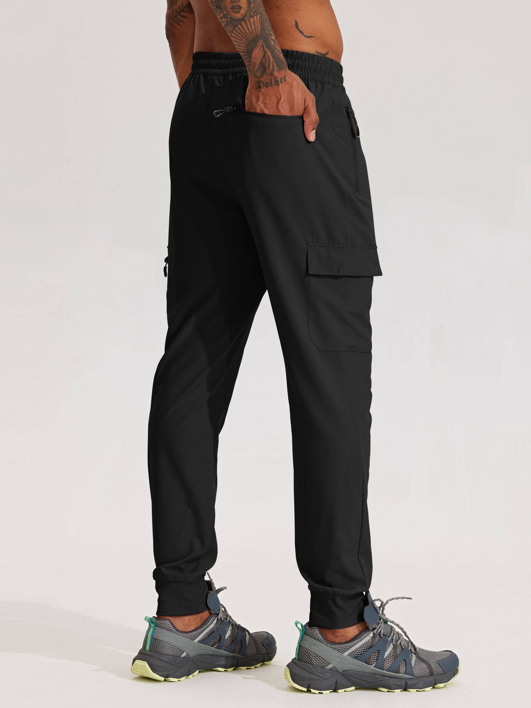 Men's Lightweight Cargo Joggers - Image 8