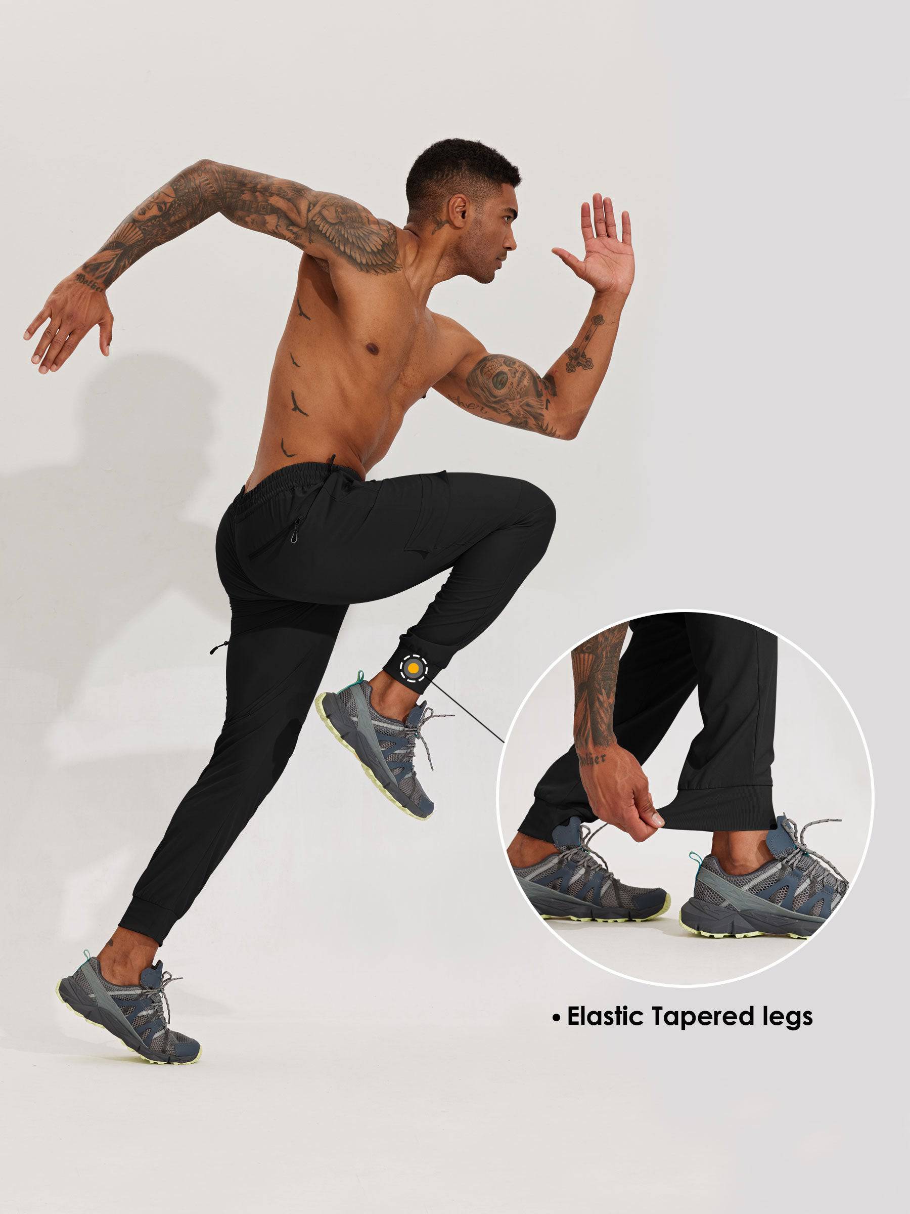 Men's Lightweight Cargo Joggers - Image 9