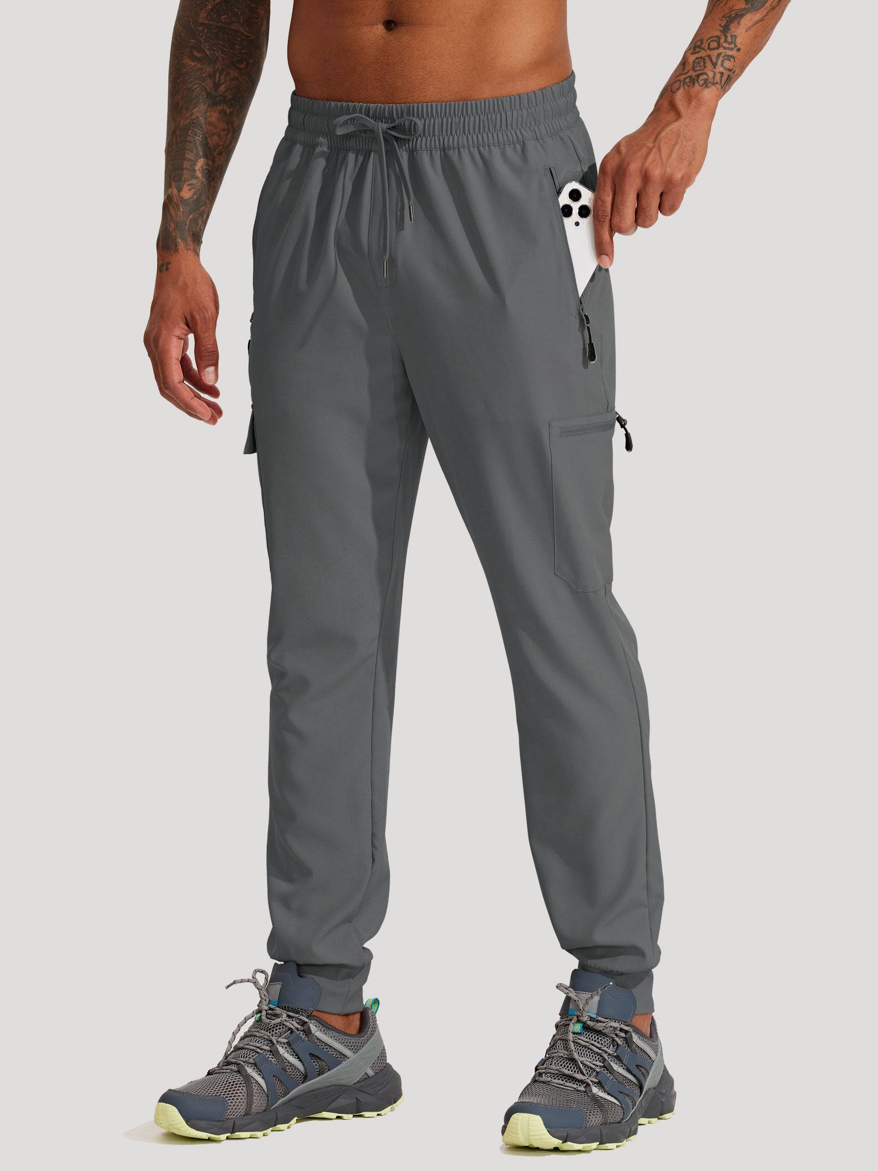 Men's Lightweight Cargo Joggers - Image 12