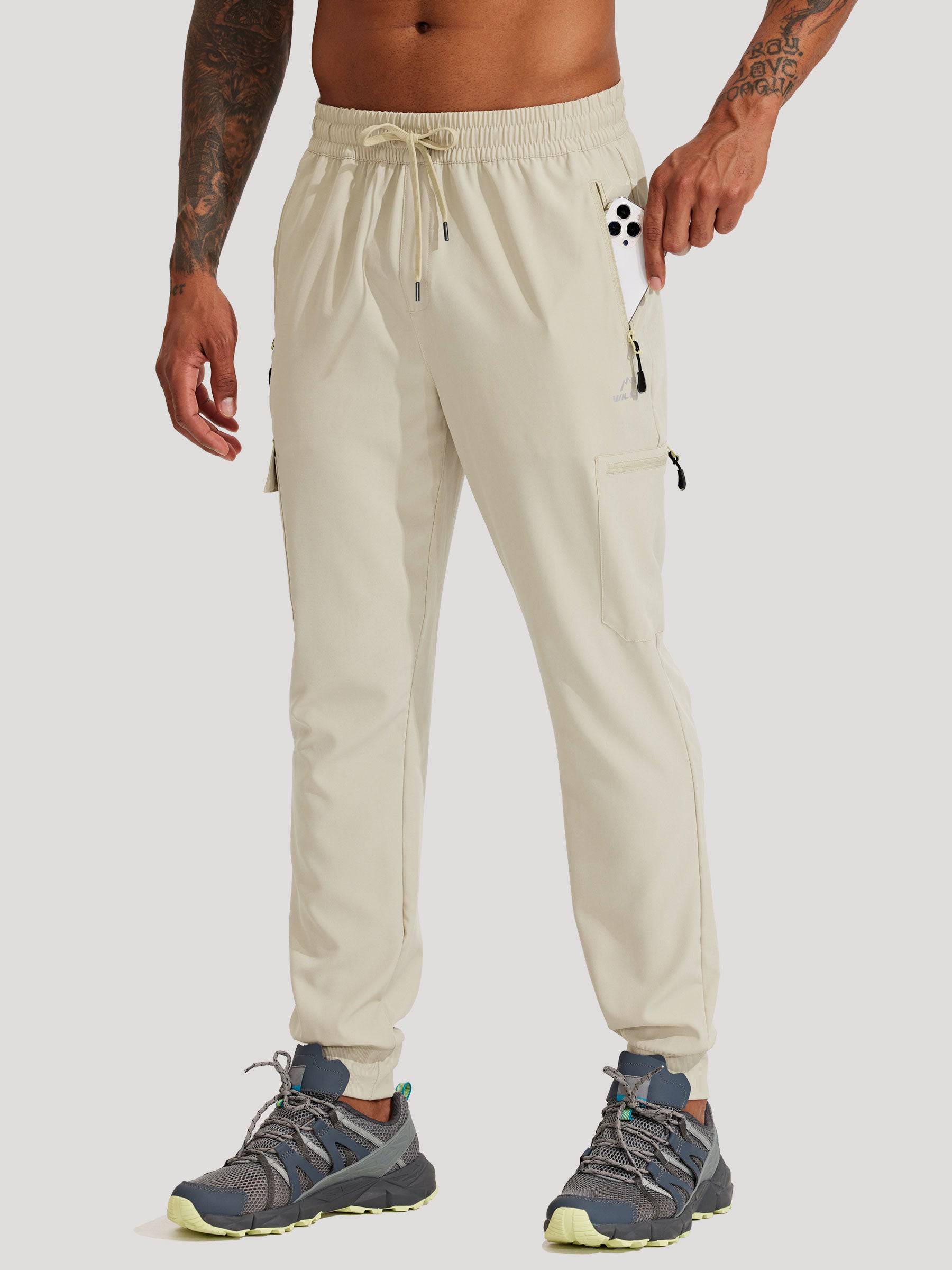 Men's Lightweight Cargo Joggers - Image 39