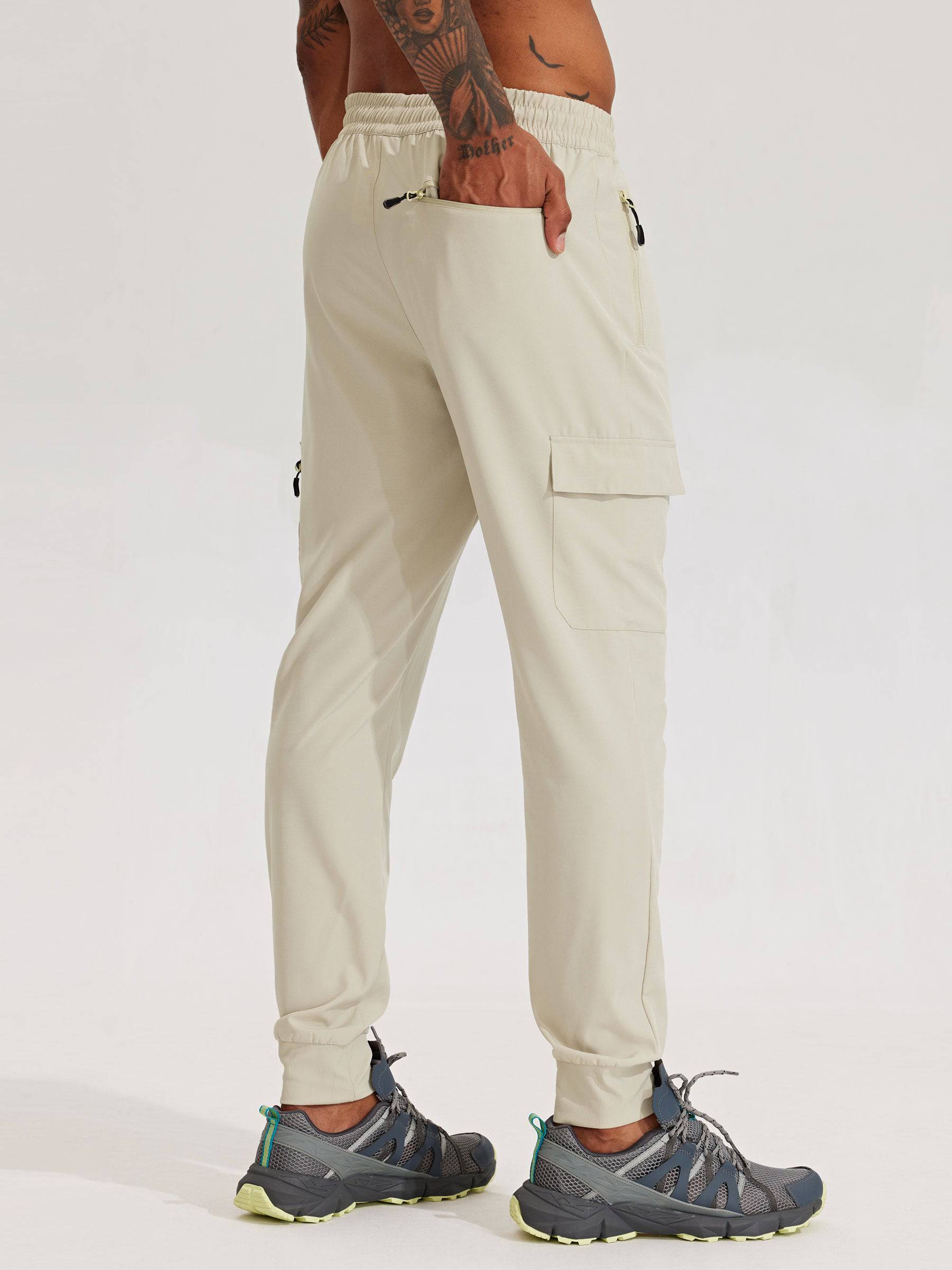Men's Lightweight Cargo Joggers - Image 41