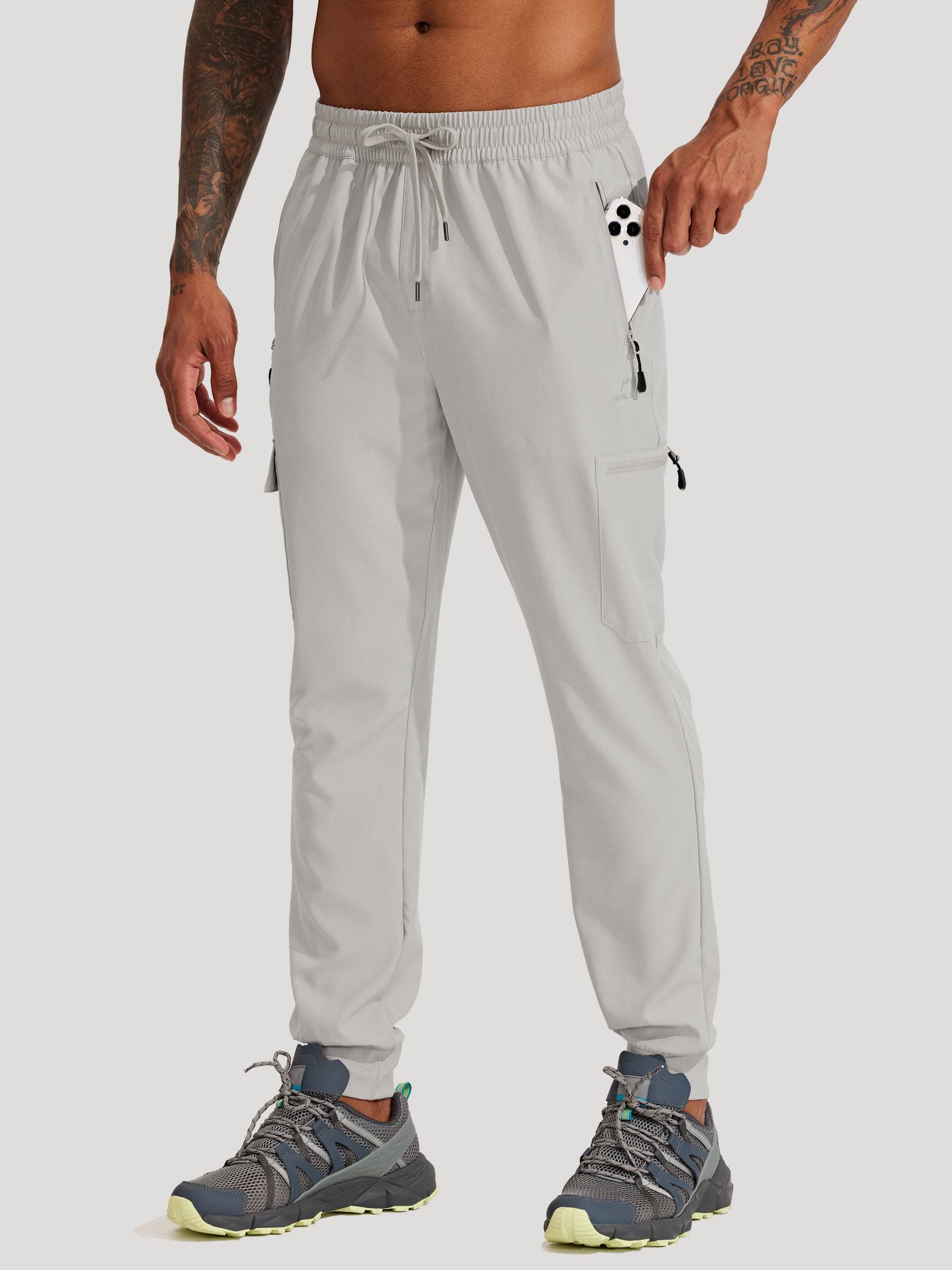 Men's Lightweight Cargo Joggers - Image 25