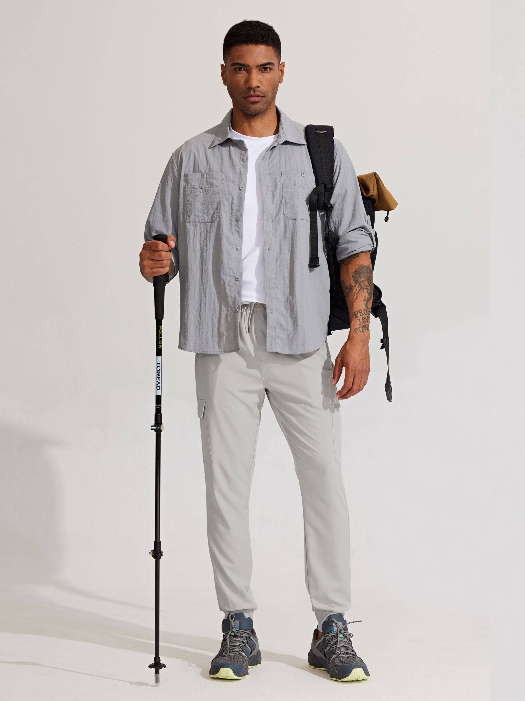 Men's Lightweight Cargo Joggers - Image 26