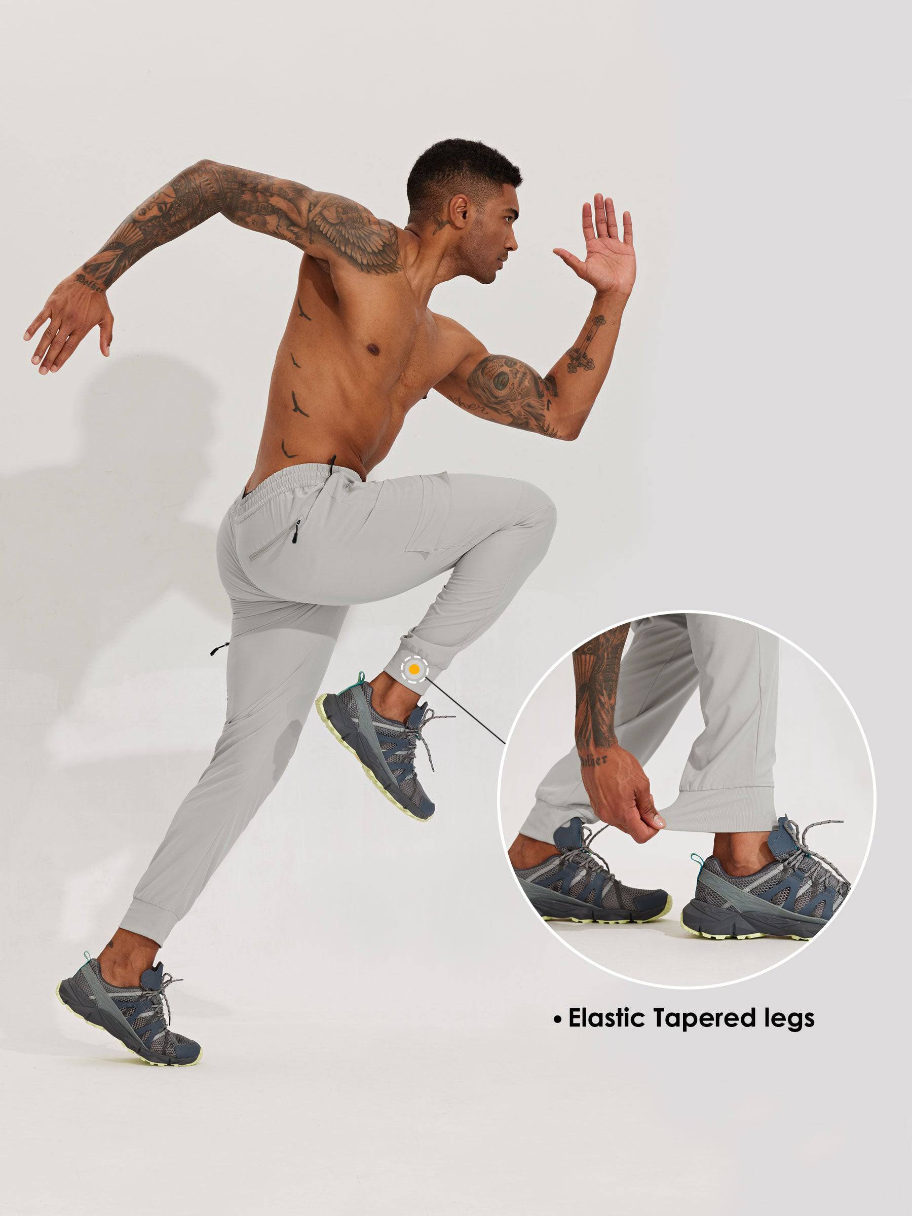 Men's Lightweight Cargo Joggers - Image 29