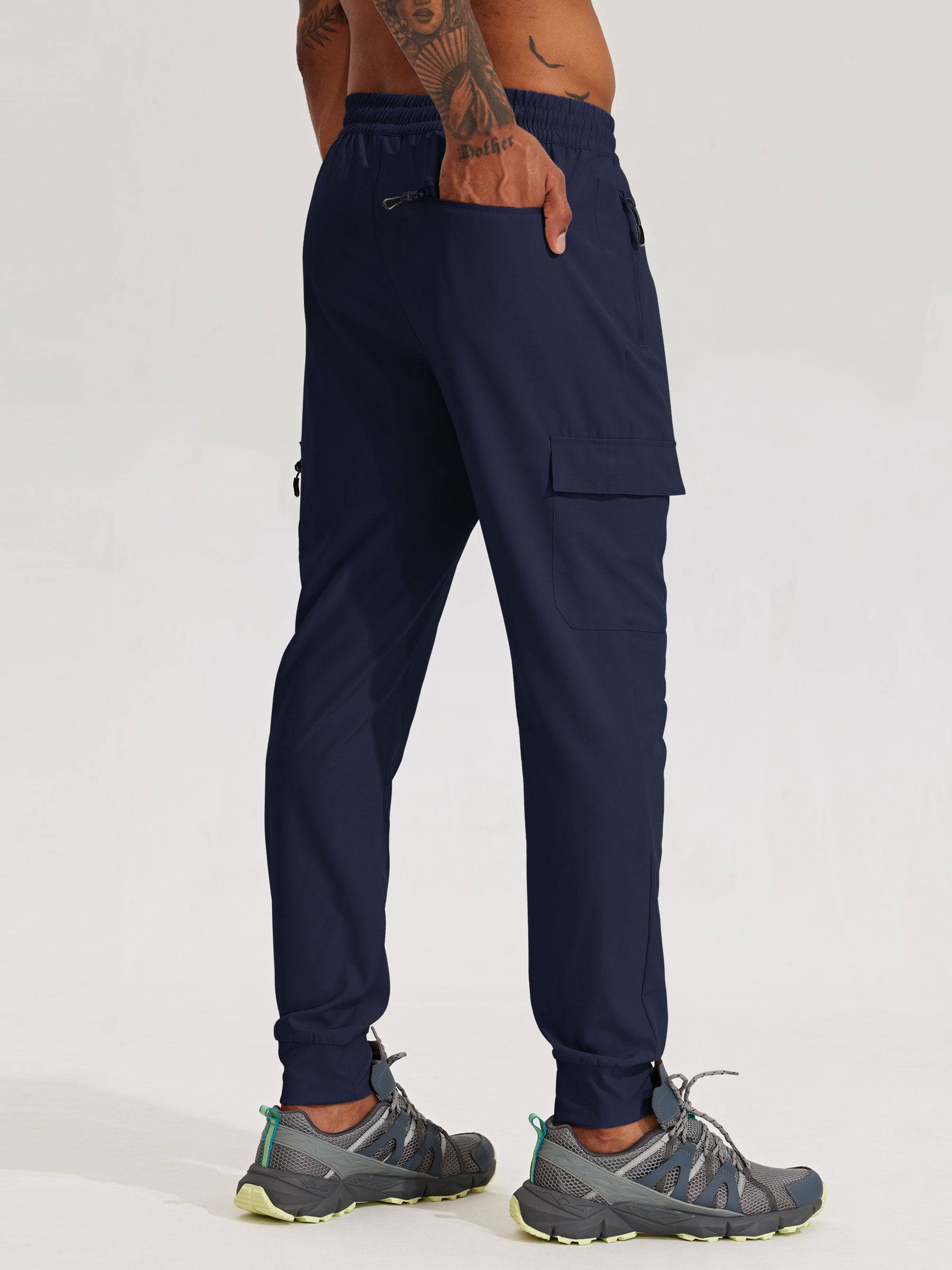 Men's Lightweight Cargo Joggers - Image 34
